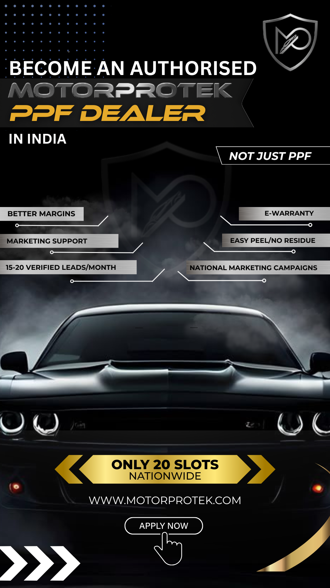 Motorprotek PPF & Ceramic Coating Facebook ad from Feb 13, 2026