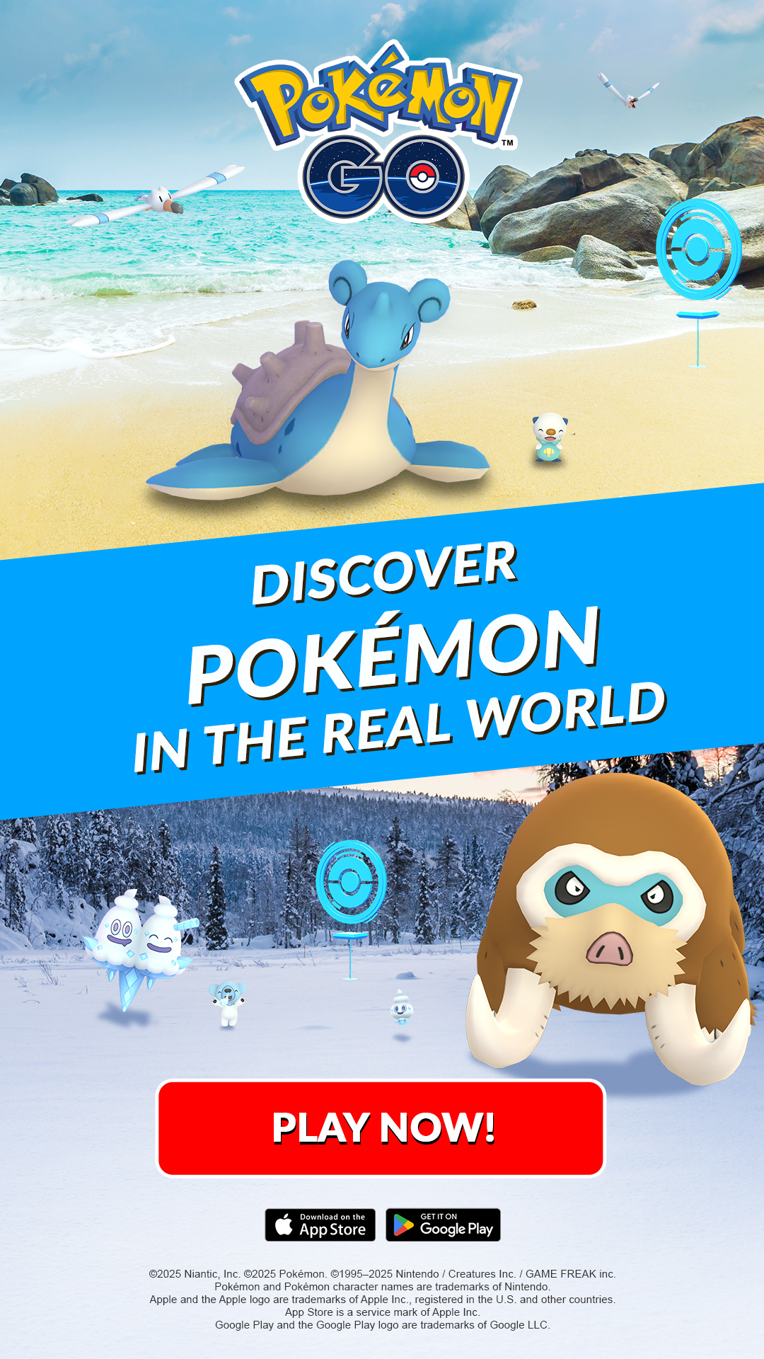 Pokémon GO Facebook ad