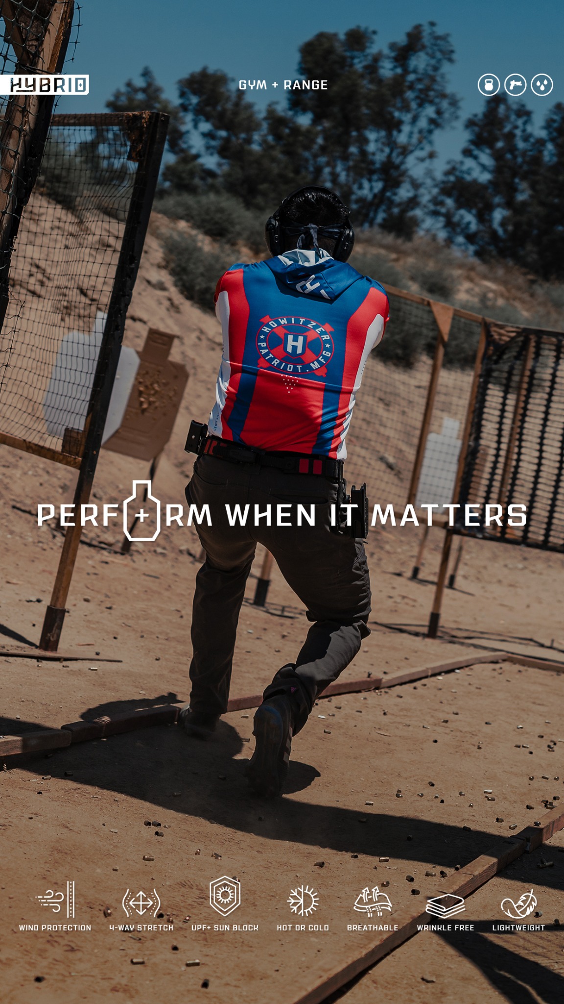 Howitzer Clothing Facebook ad