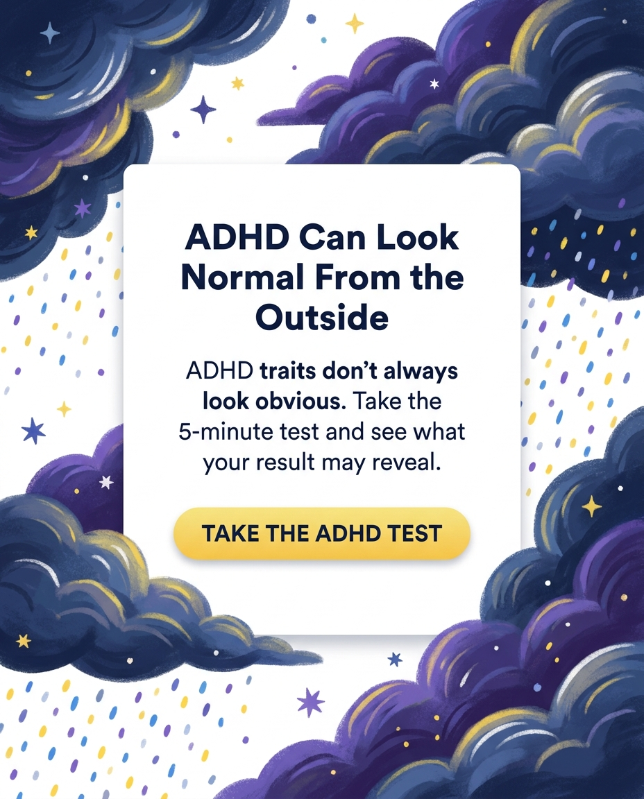 ADHD Clarity Test Facebook ad