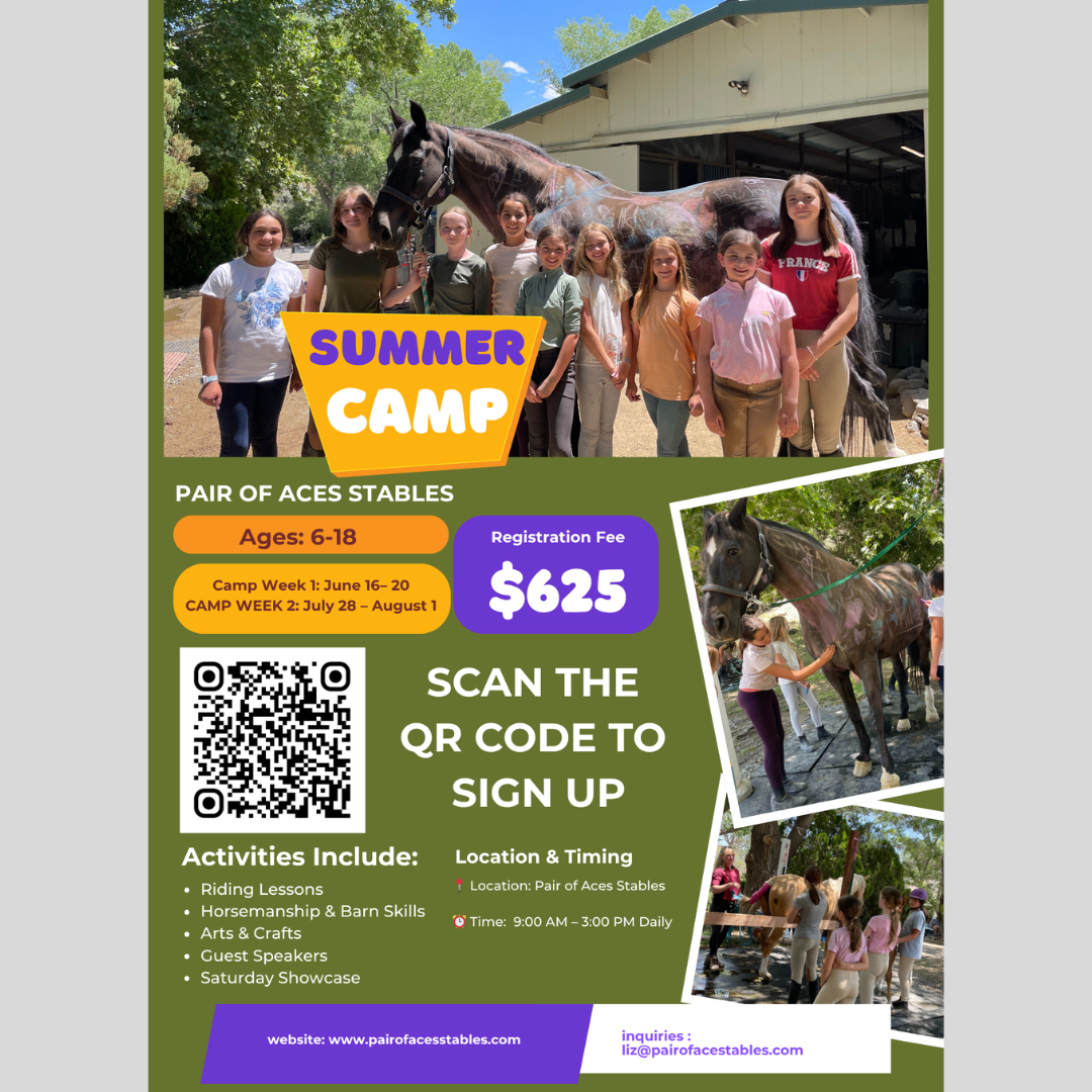 Pair Of Aces Stables, Inc Facebook ad