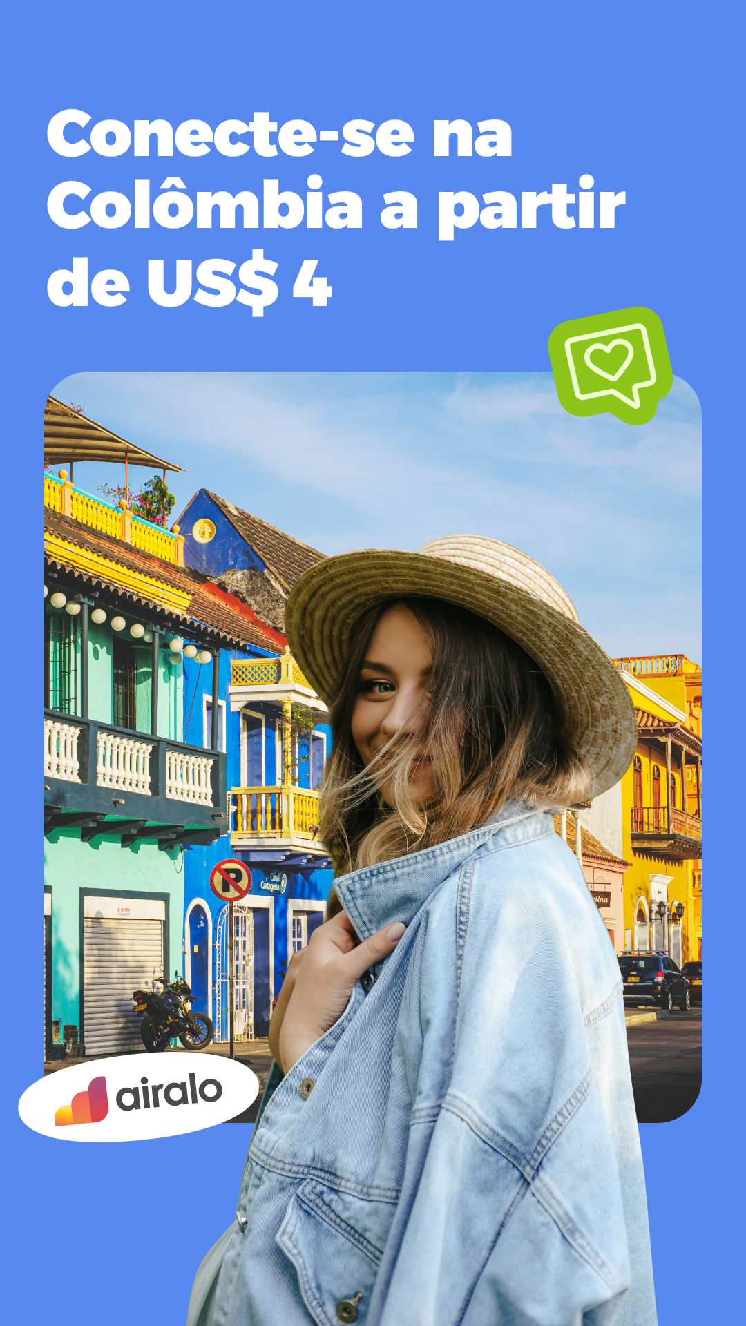 Airalo Global eSIM Store Facebook ad