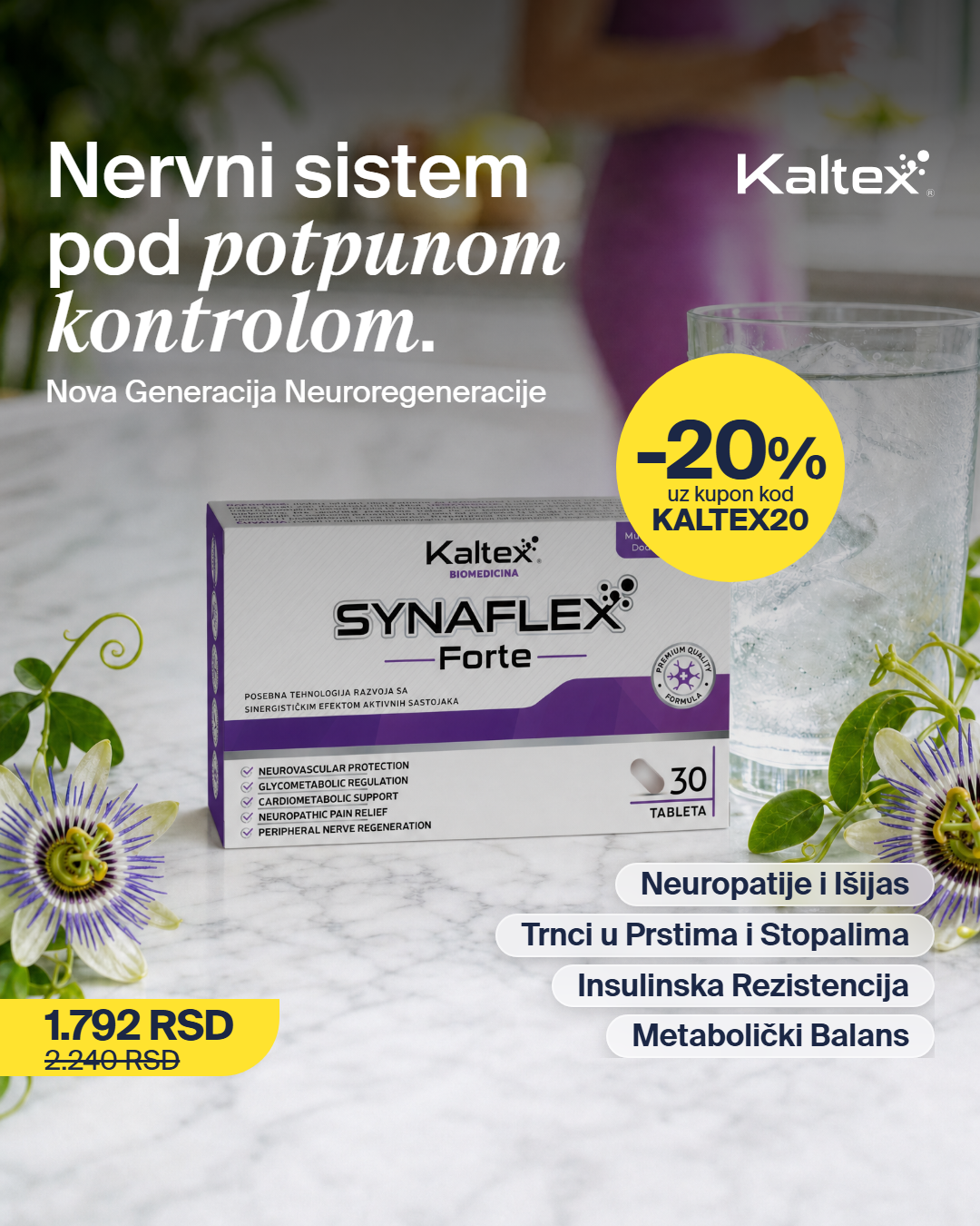 Kaltex Facebook ad: PORUČI ONLINE