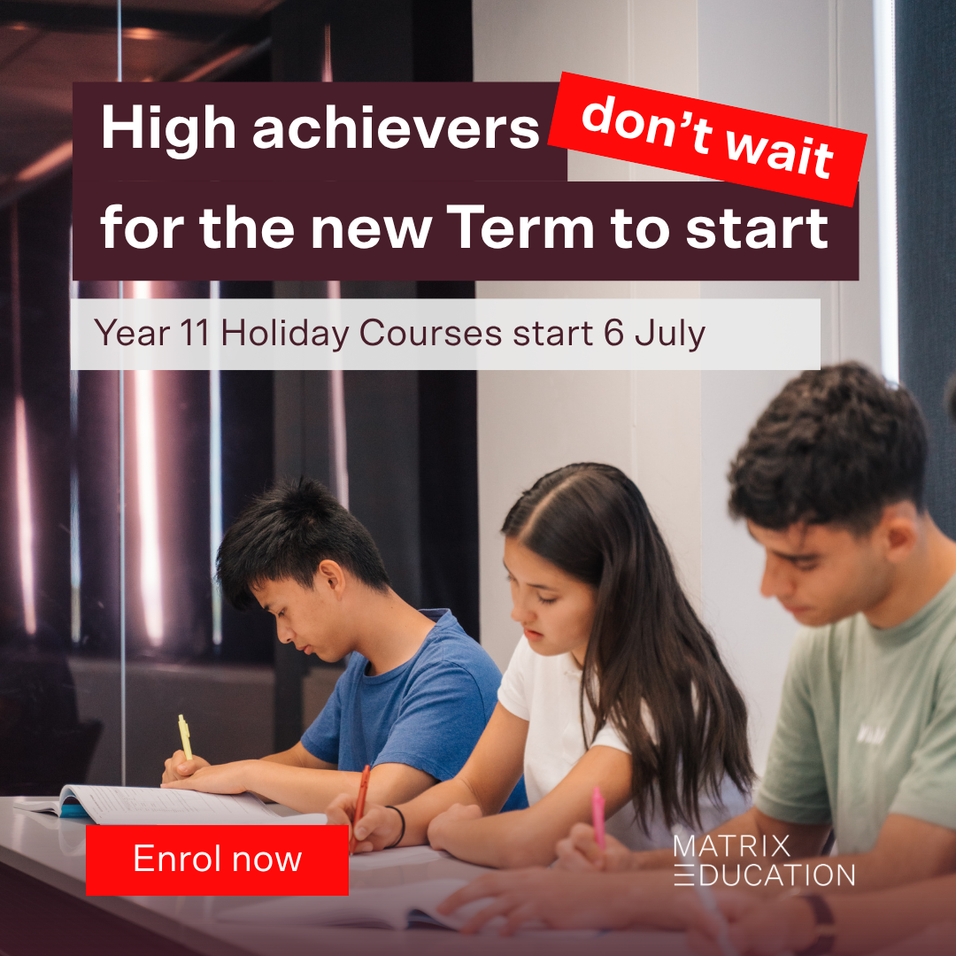 Matrix Education Facebook ad