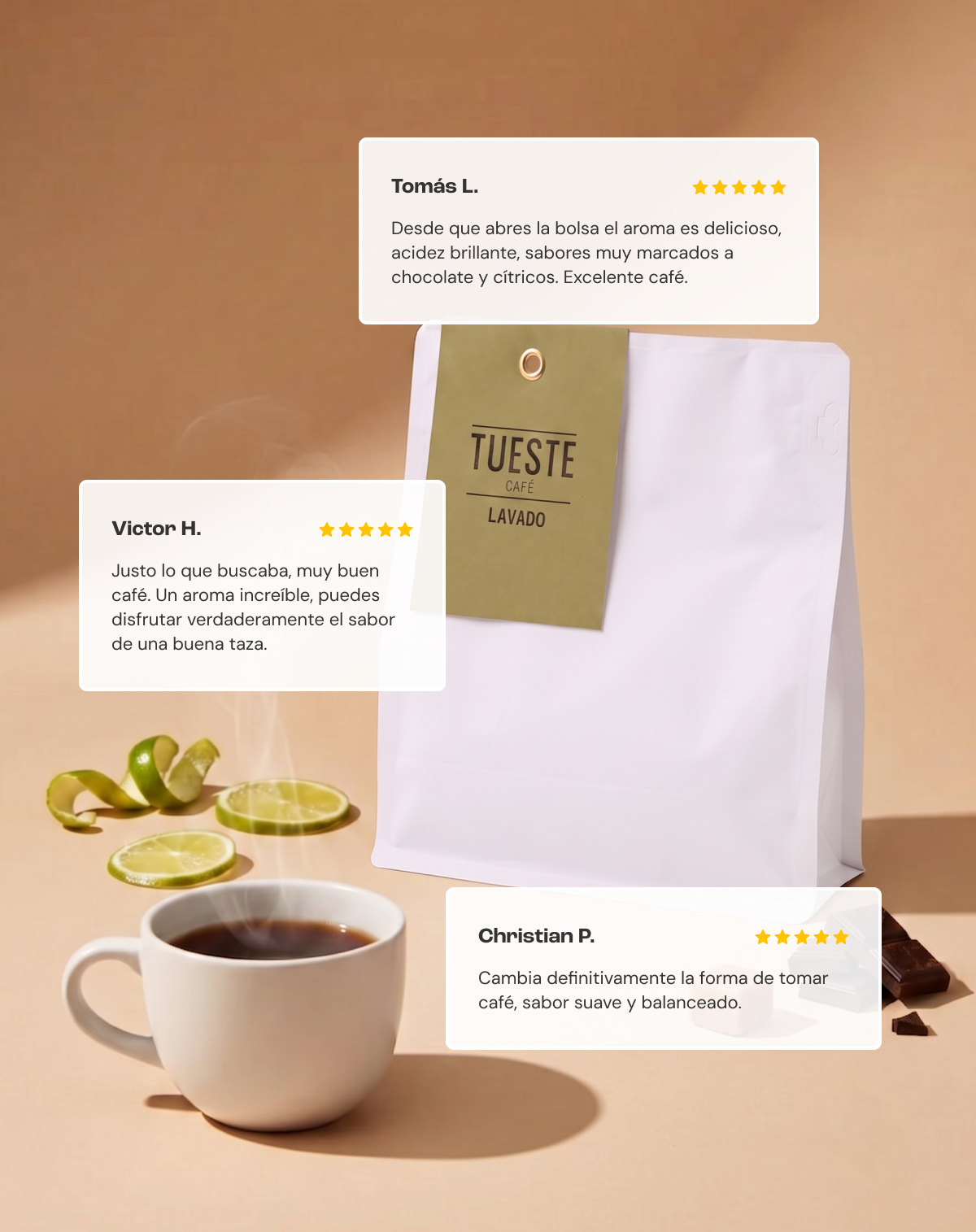 Tueste Café Facebook ad