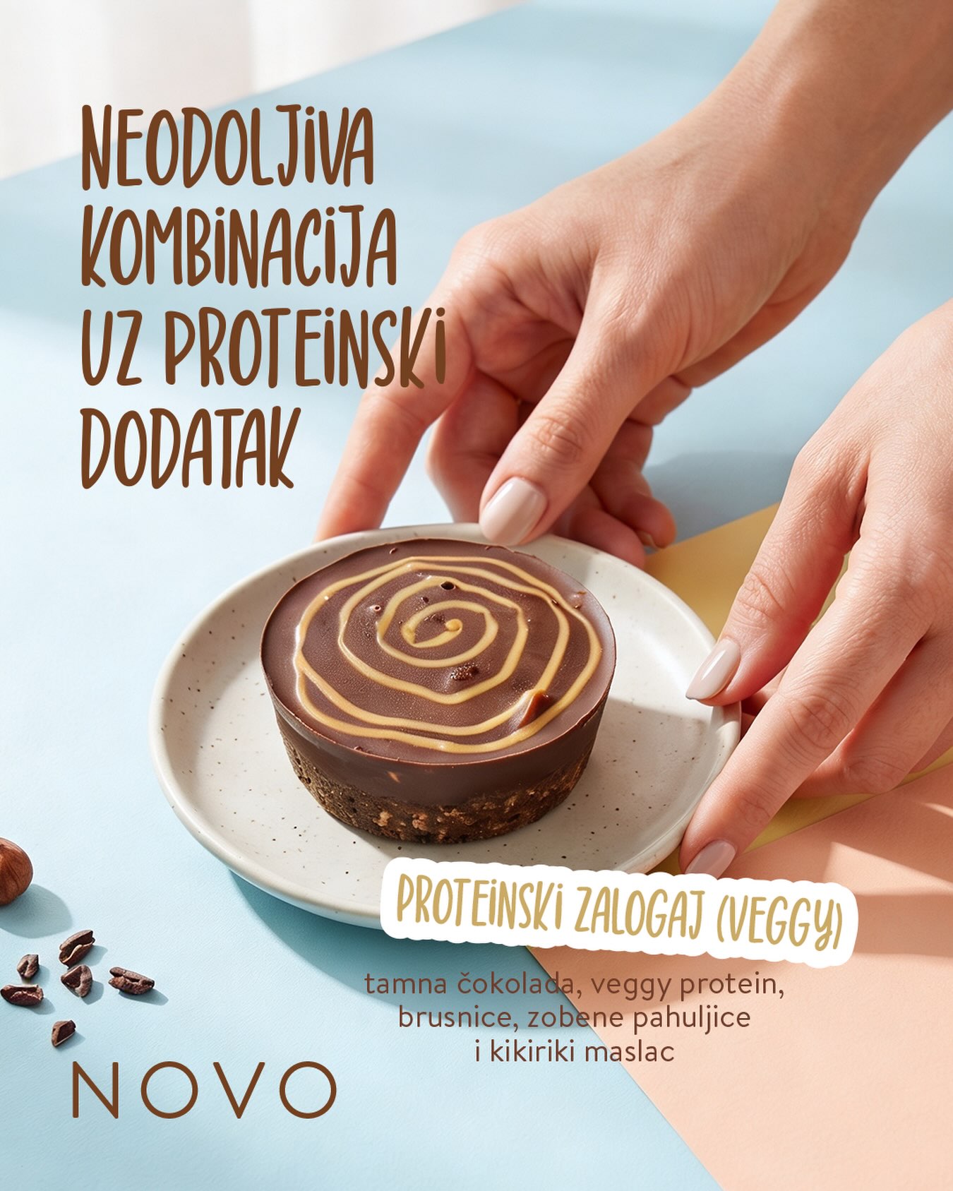ReFresh coffee&juice bar Facebook ad: Jede ti se nešto slatko?
