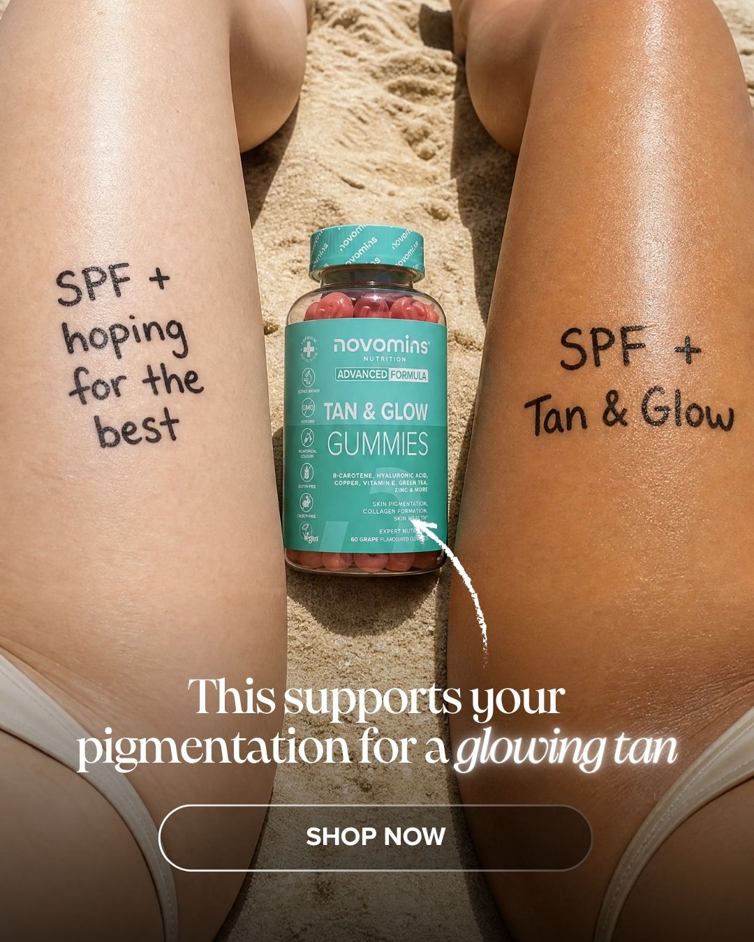 Novomins Nutrition Facebook ad