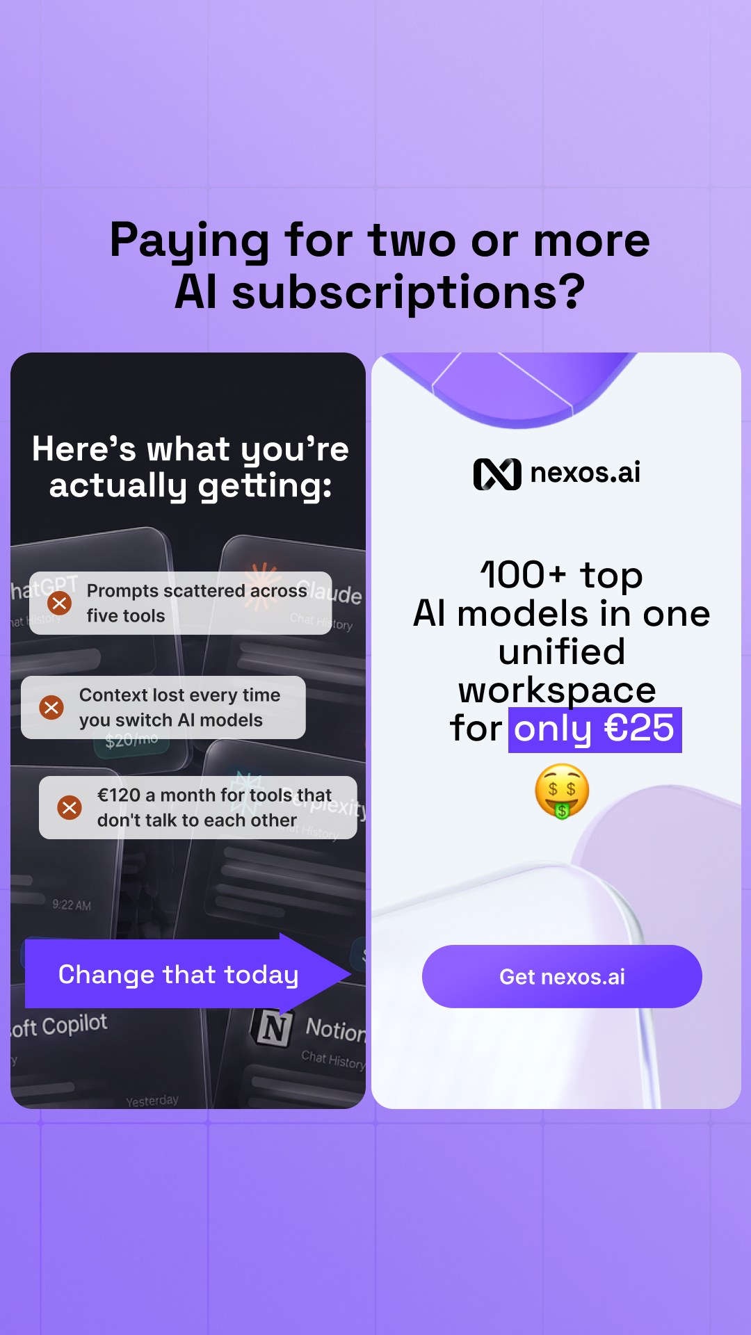 nexos.ai Facebook ad