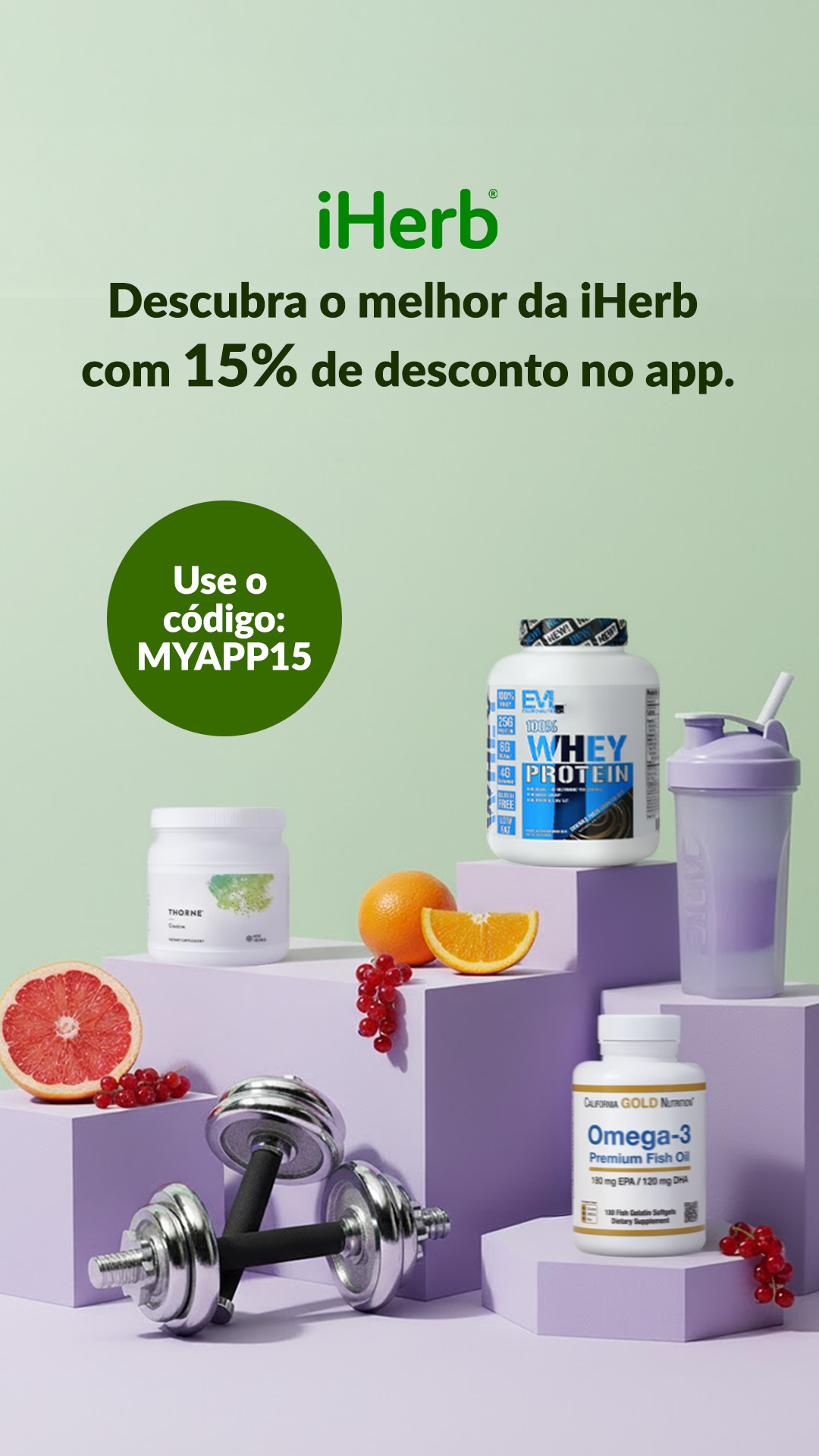 iHerb.com Portuguese Facebook ad