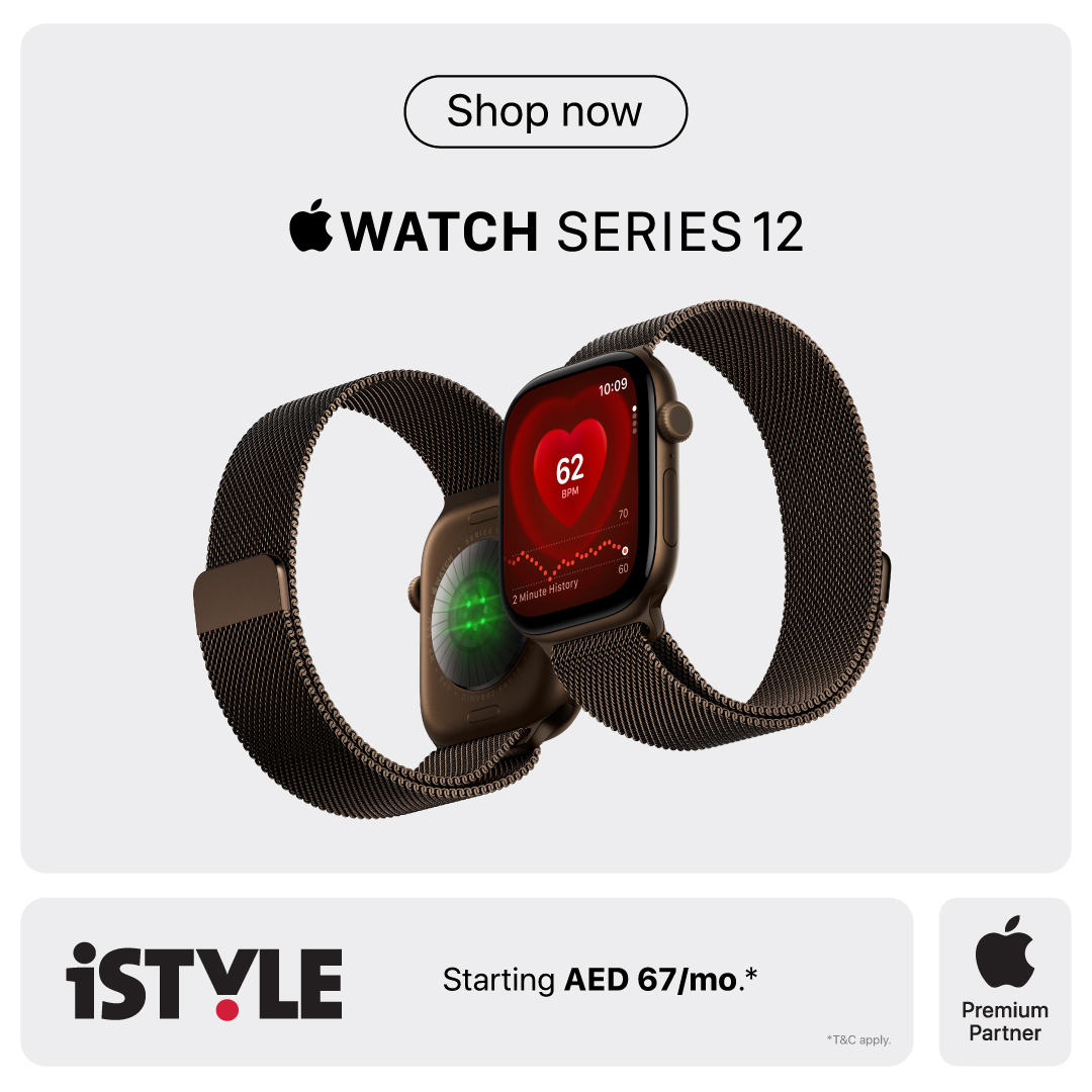 iSTYLE UAE Apple Premium Partner Facebook ad: Upgrade to Apple Watch Series 12 | iSTYLE Apple Premium…