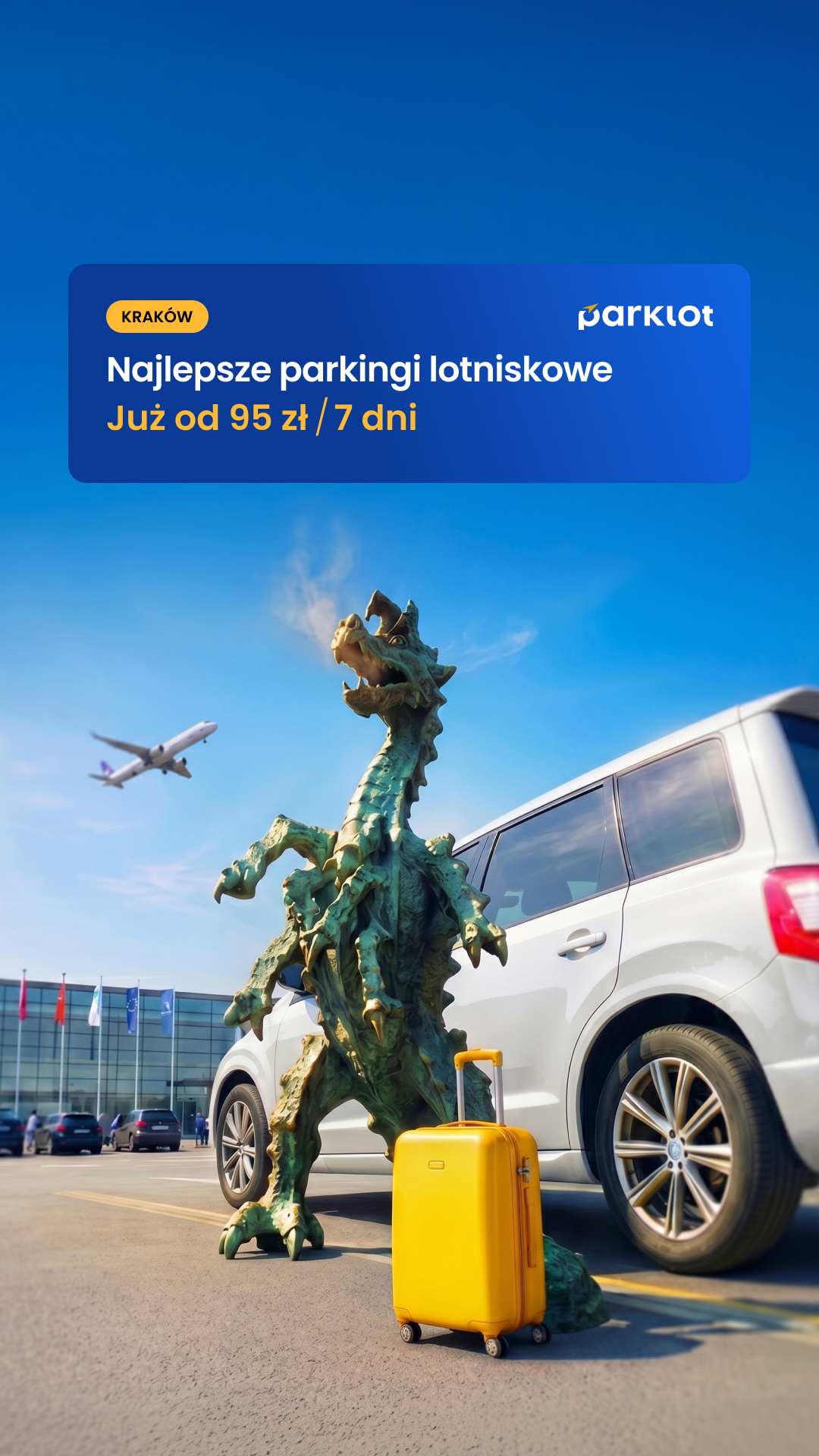Sieć Parkingów Lotniskowych PARKLOT Facebook ad