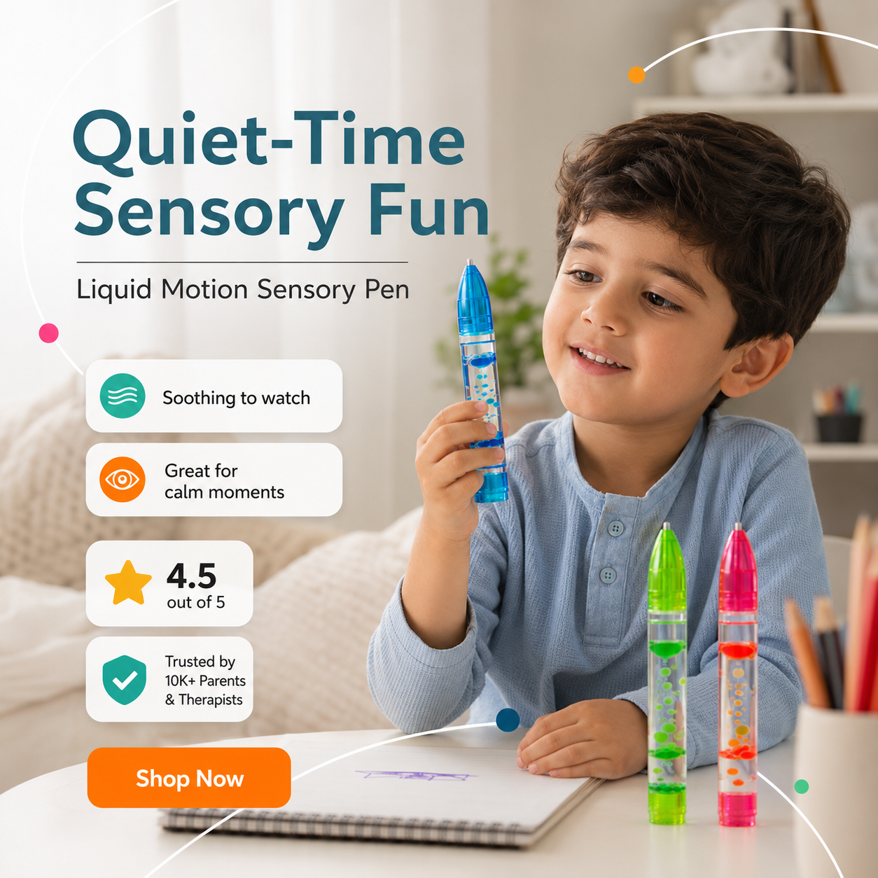 Abley's UAE Facebook ad: Does your child struggle to stay calm, focused…