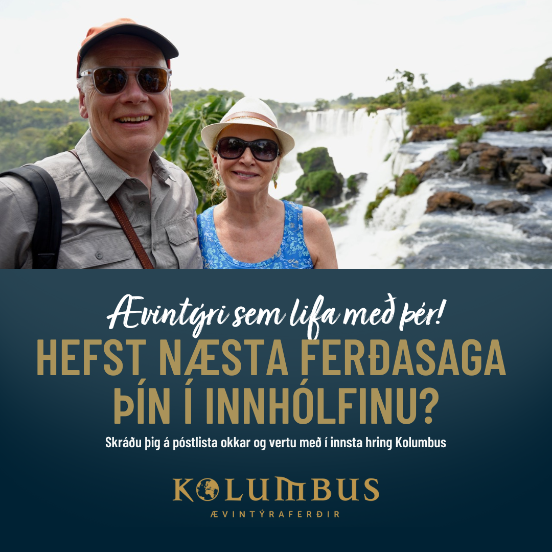 Kolumbus - Ævintýraferðir Facebook ad: Skráðu þig!