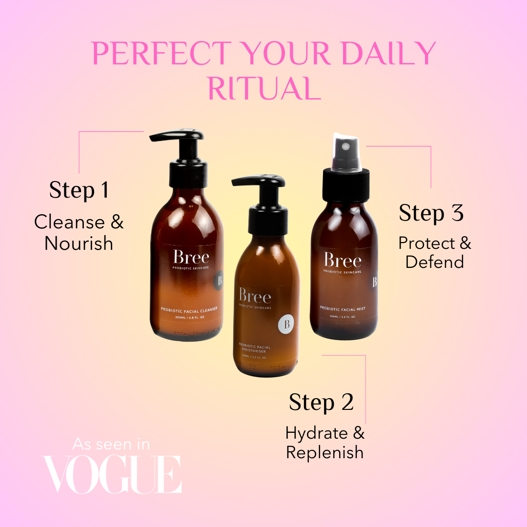 Bree Probiotic Skincare Facebook ad