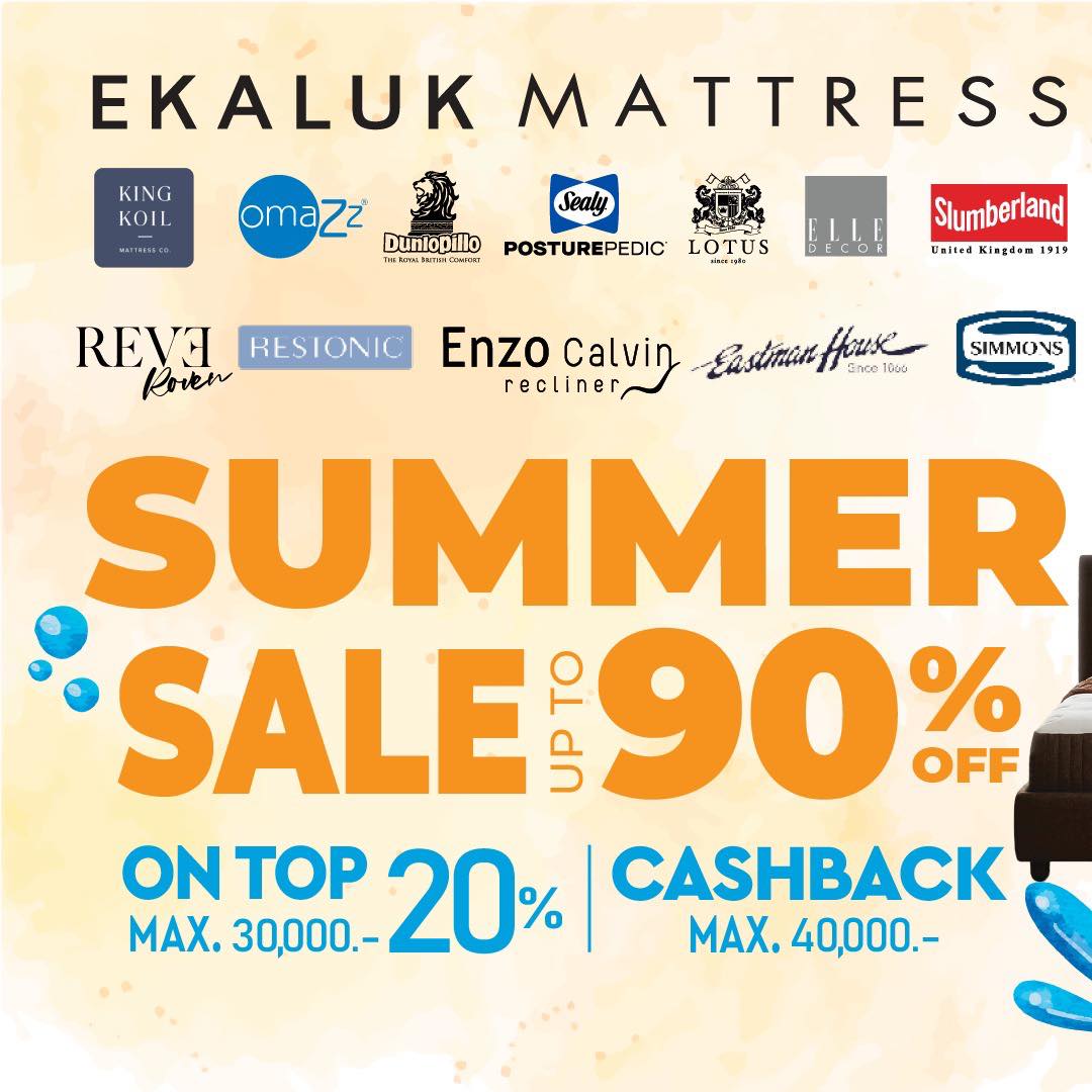 ที่นอนเอกลักษณ์ Ekaluk mattress Facebook ad: ในยี่ห้อที่เน้นแก้ปวดหลังเหล่านี้
