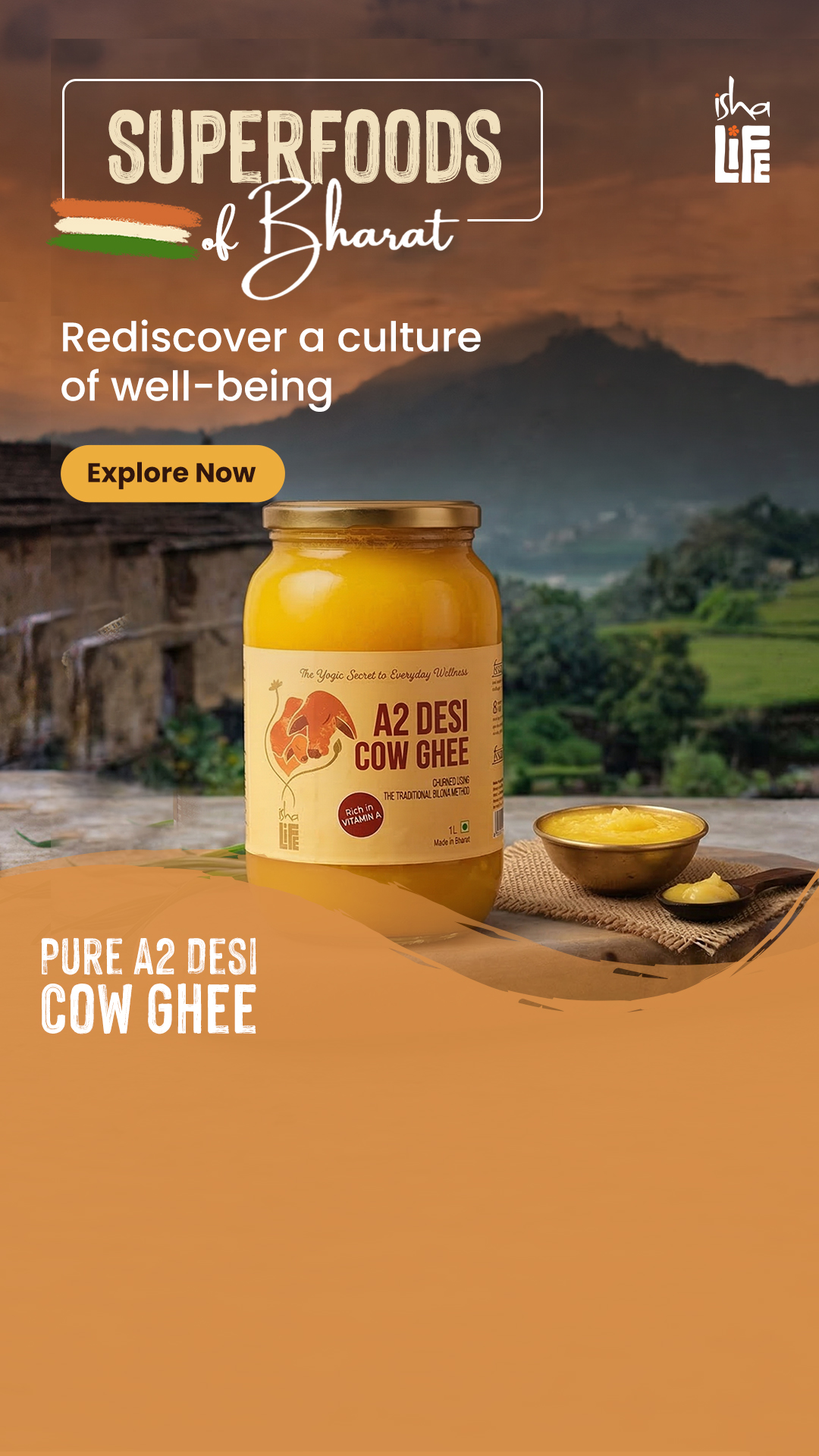 Isha Life Facebook ad