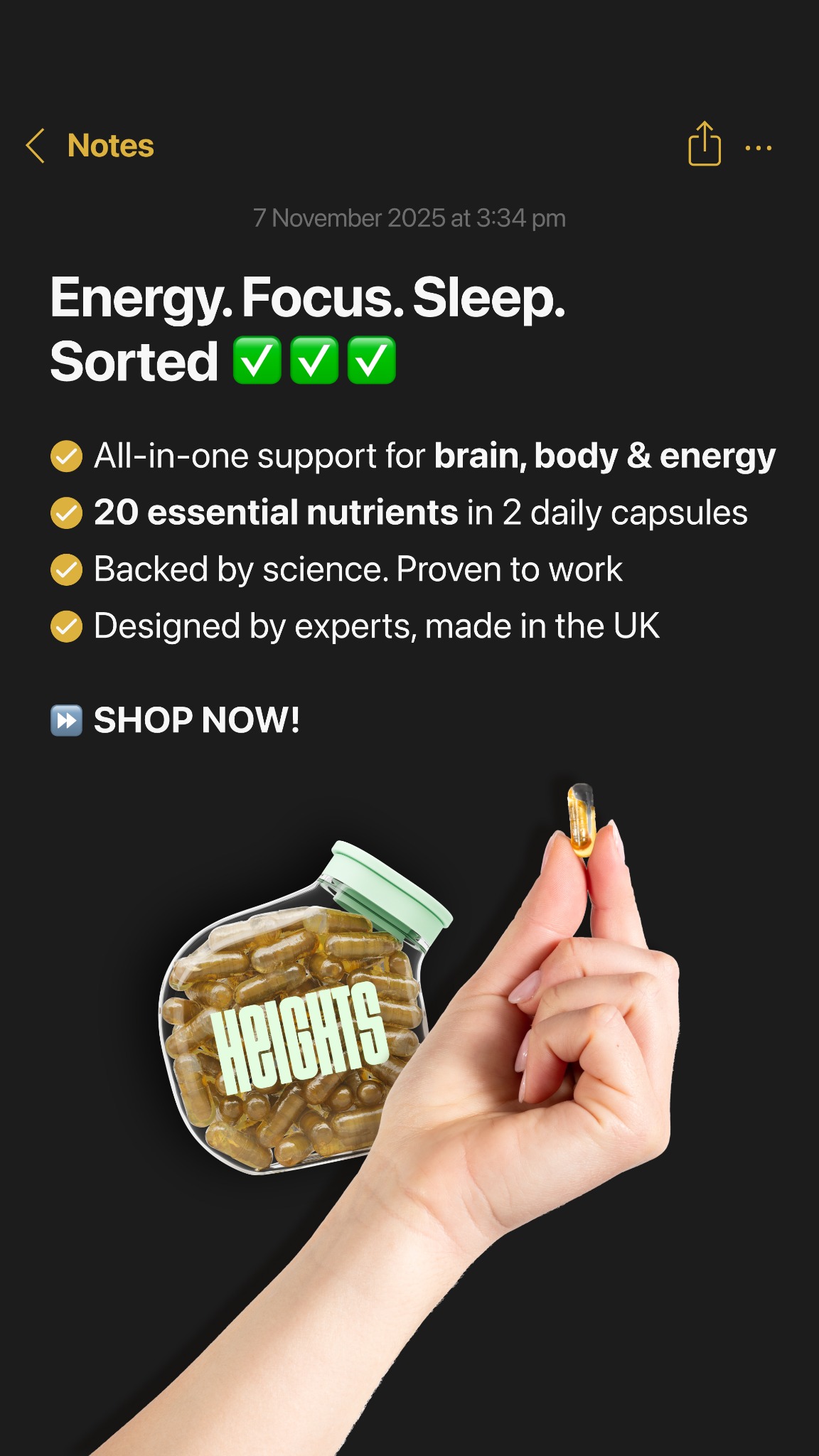 Your Heights Facebook ad