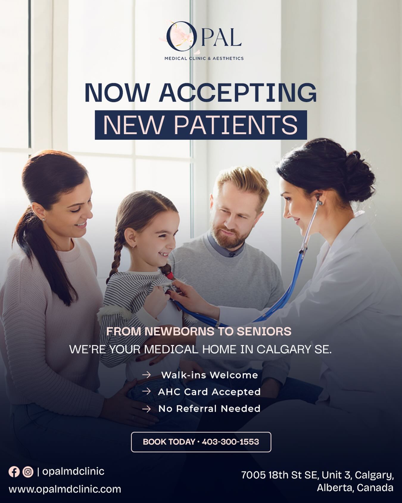 Opal Medical Clinic and Aesthetics Facebook ad