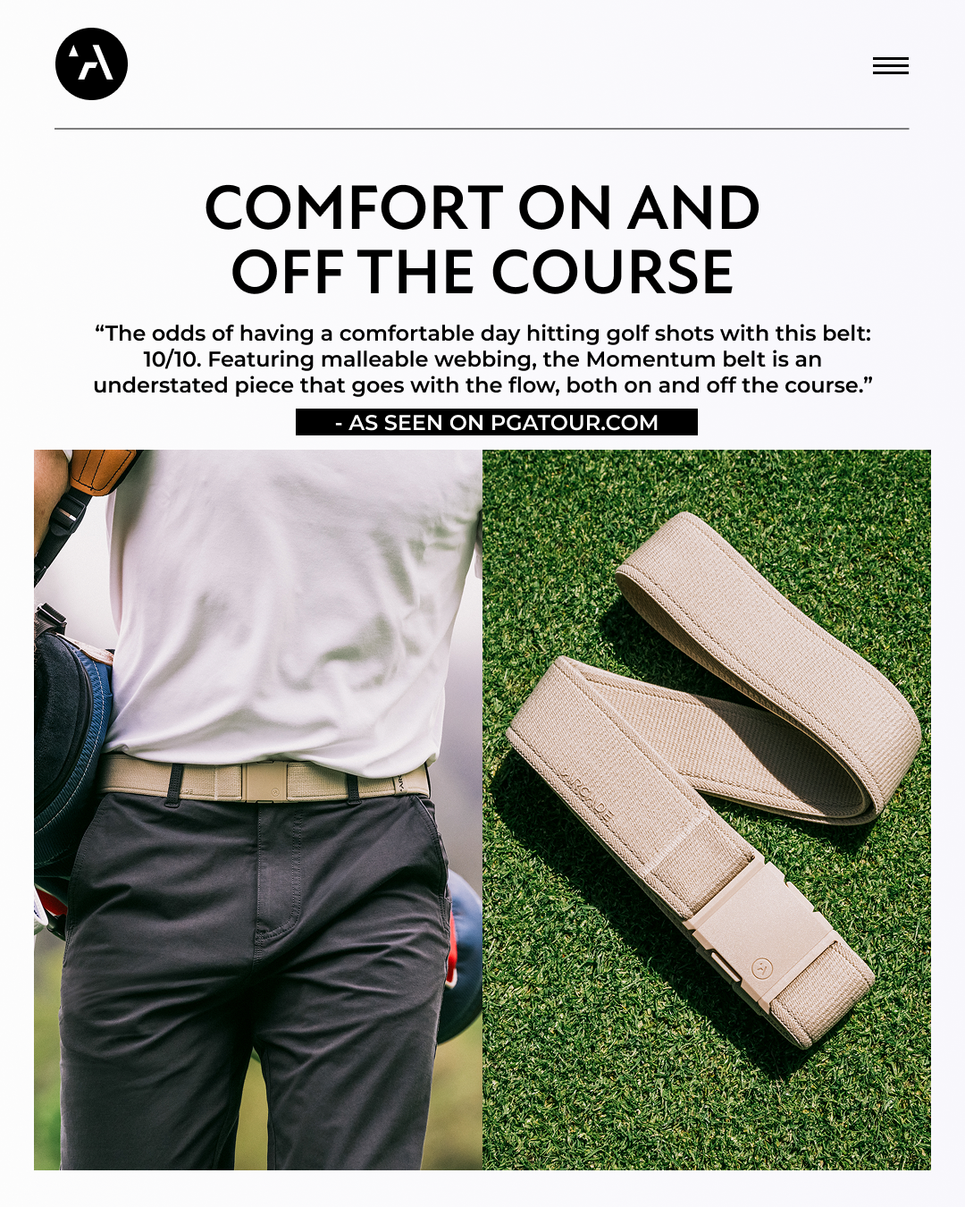 Arcade Belts Facebook ad
