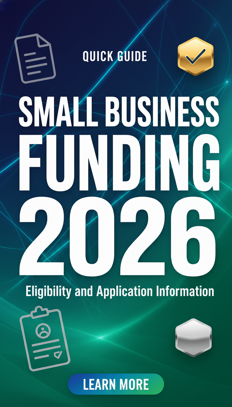 Mind Boosters Facebook ad: Small business funding by founder stage - Learn more