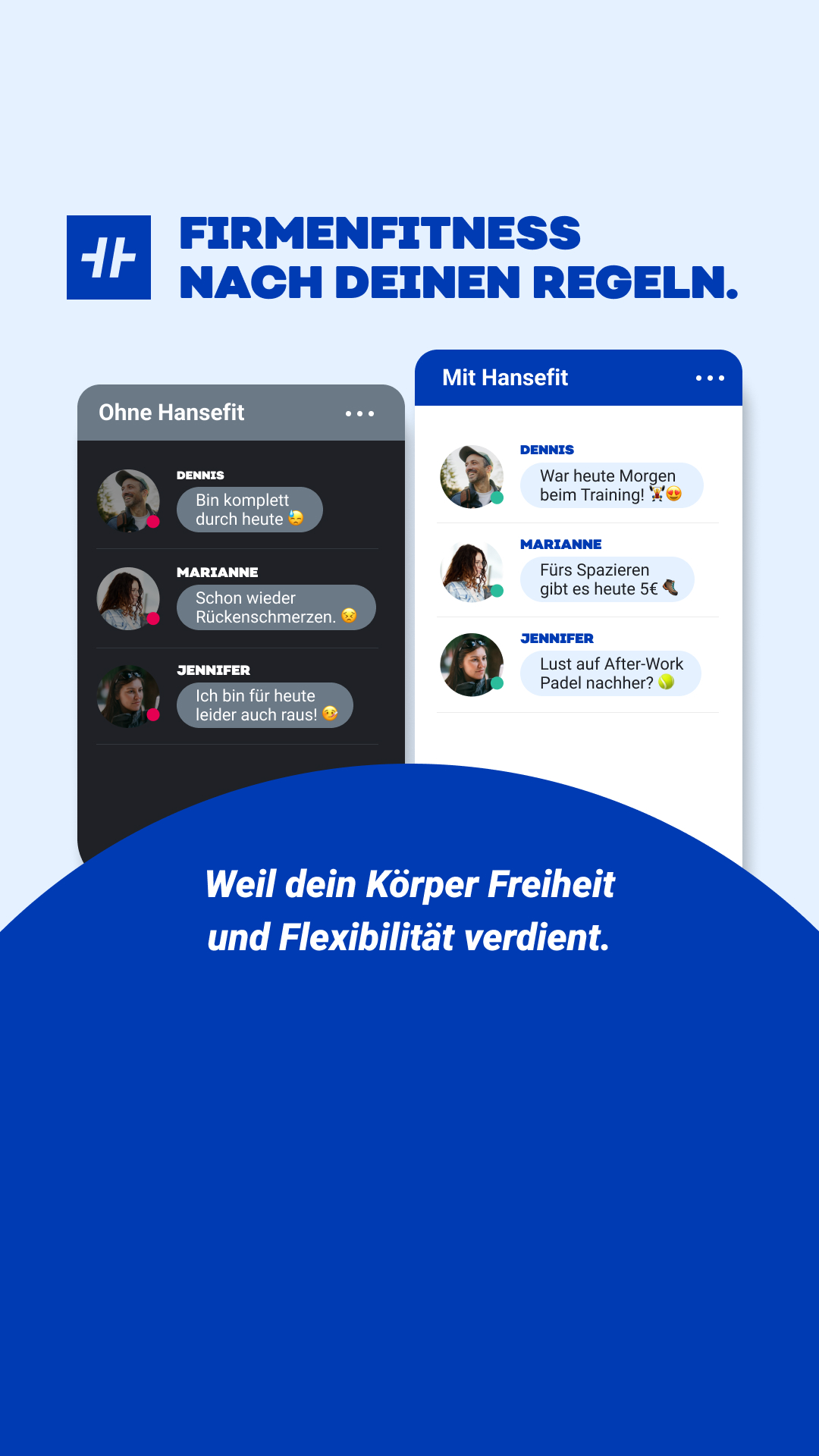 Hansefit Facebook ad from Mar 5, 2026