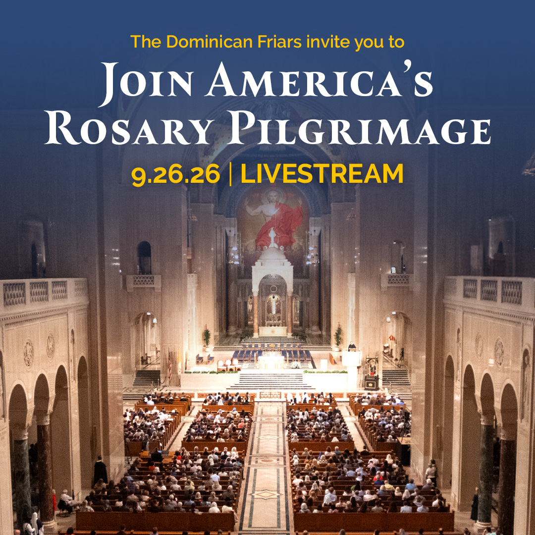 Dominican Rosary Pilgrimage Facebook ad: Pray the Rosary for Our Country