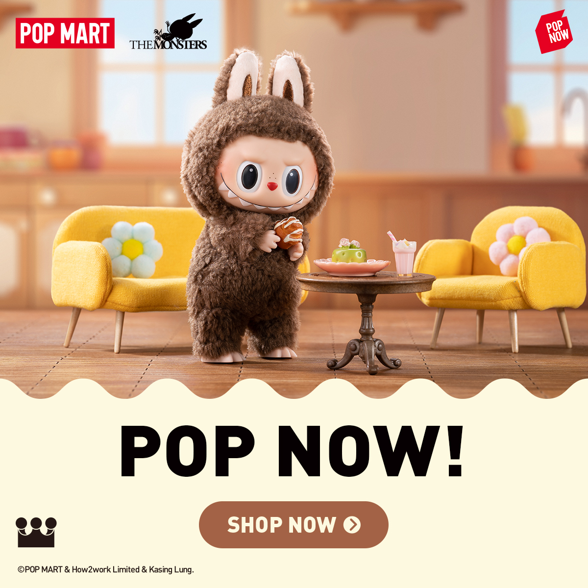 POP MART Online Stores Facebook ad