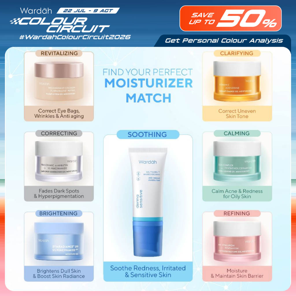 Wardah Cosmetics Facebook ad