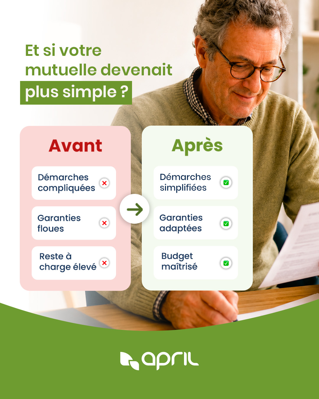 APRIL Facebook ad