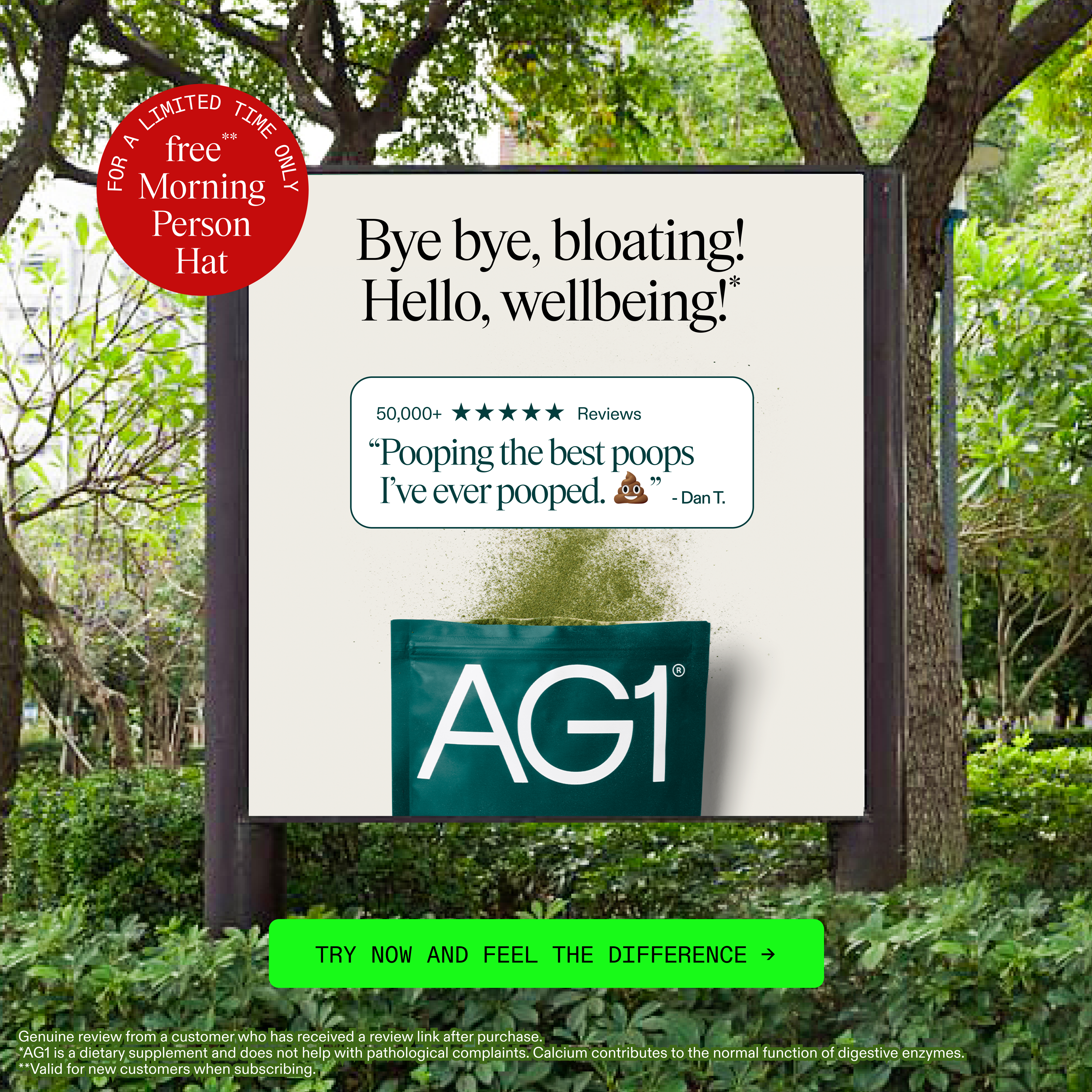 AG1 by Athletic Greens Facebook ad