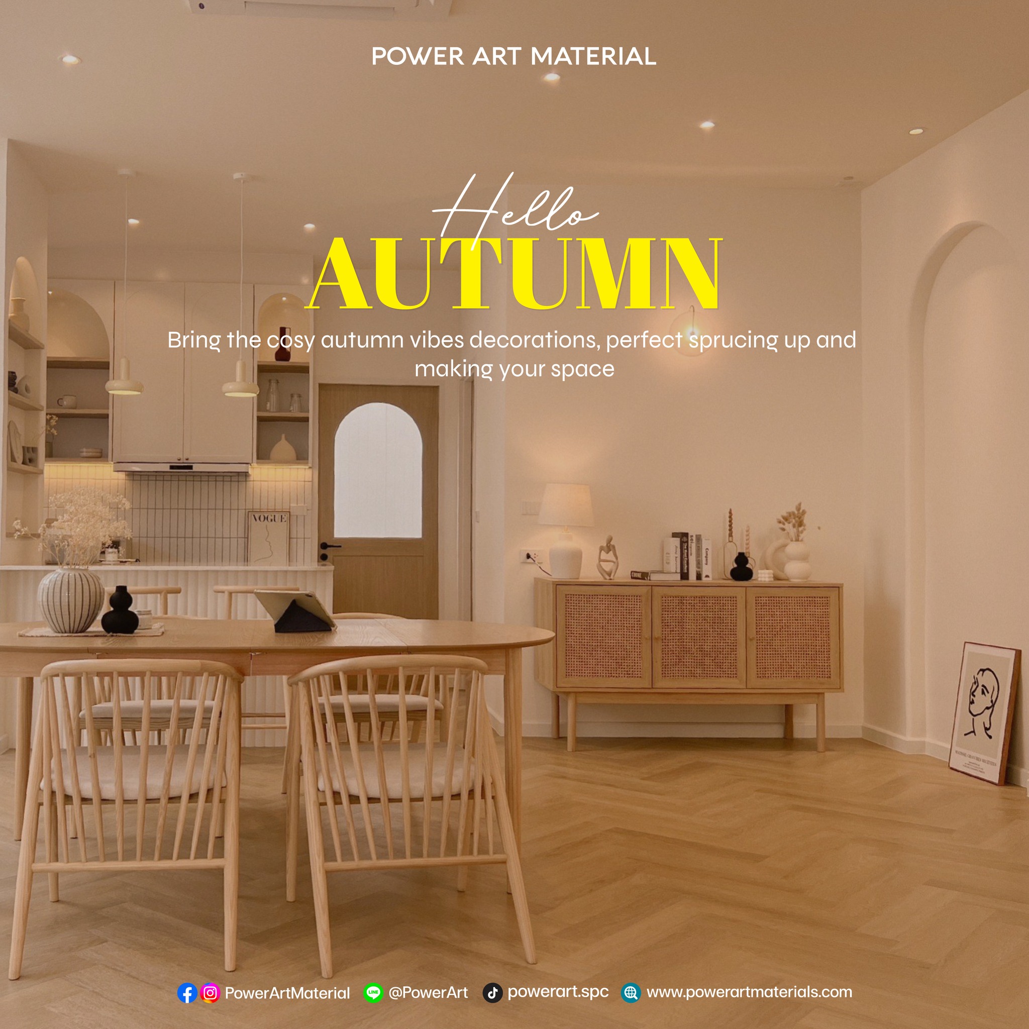 กระเบื้องยาง SPC ลายไม้ by Power Art Material Facebook ad