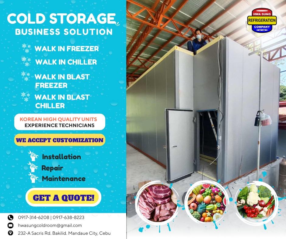 Hwa Sung Ref. Company,Inc. Facebook ad: ๐๐๐๐ฉ ๐๐ญ ๐
๐ซ๐๐ฌ๐ก.