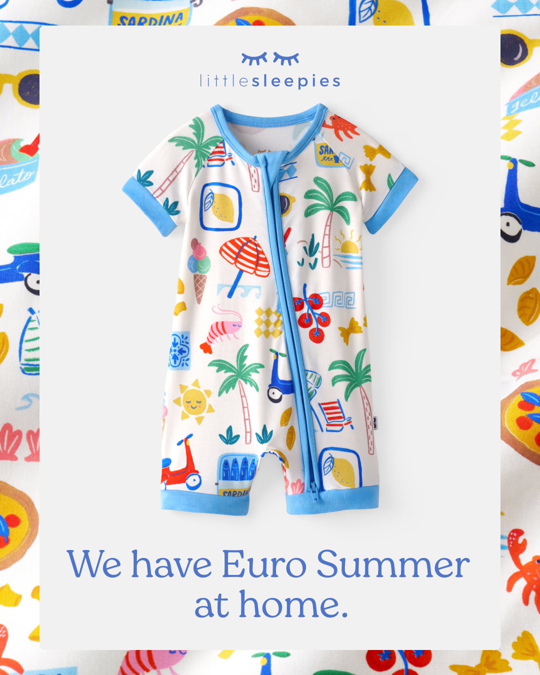 Little Sleepies Facebook ad