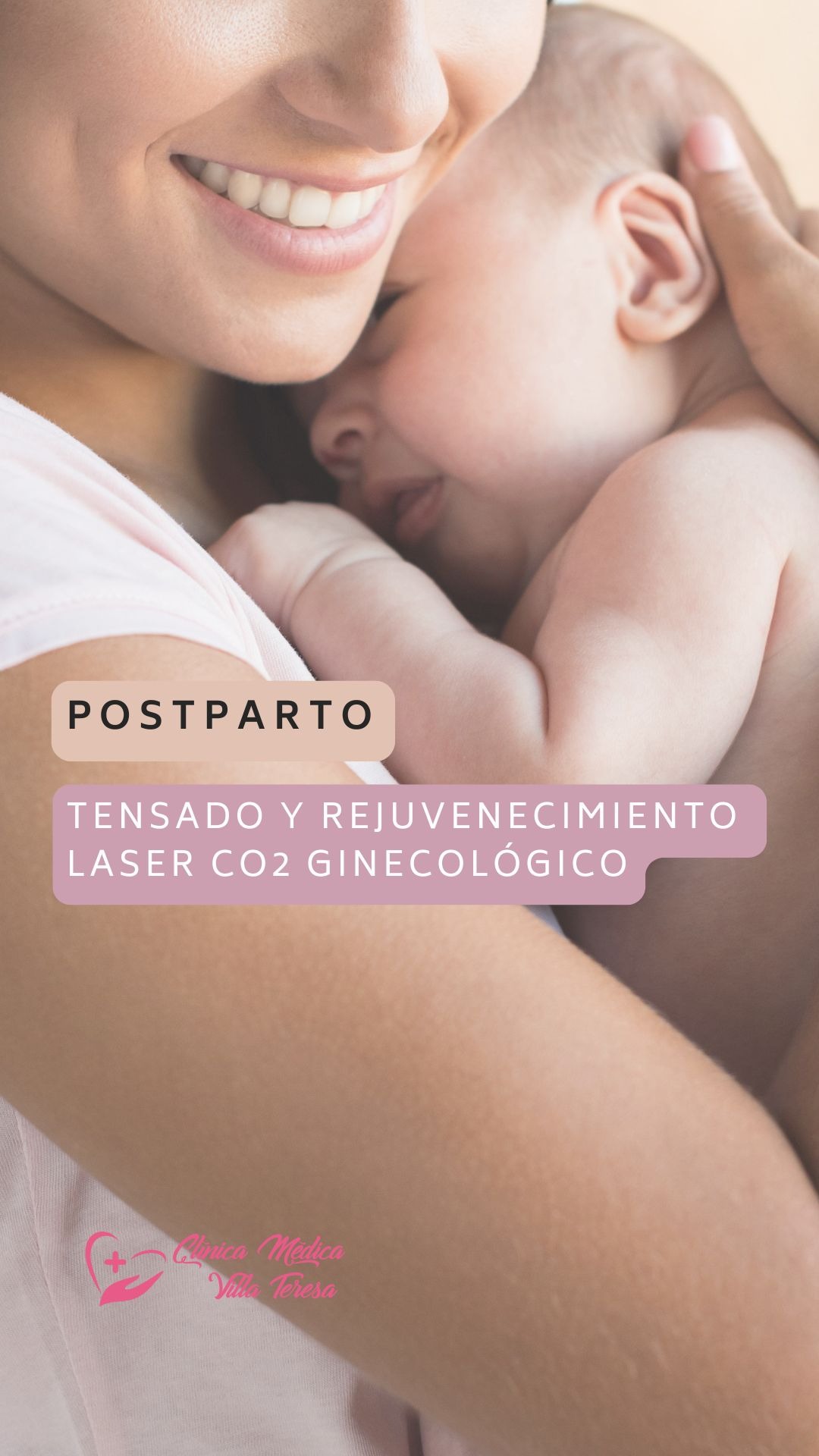 Clínica Villa Teresa Facebook ad from Nov 1, 2025