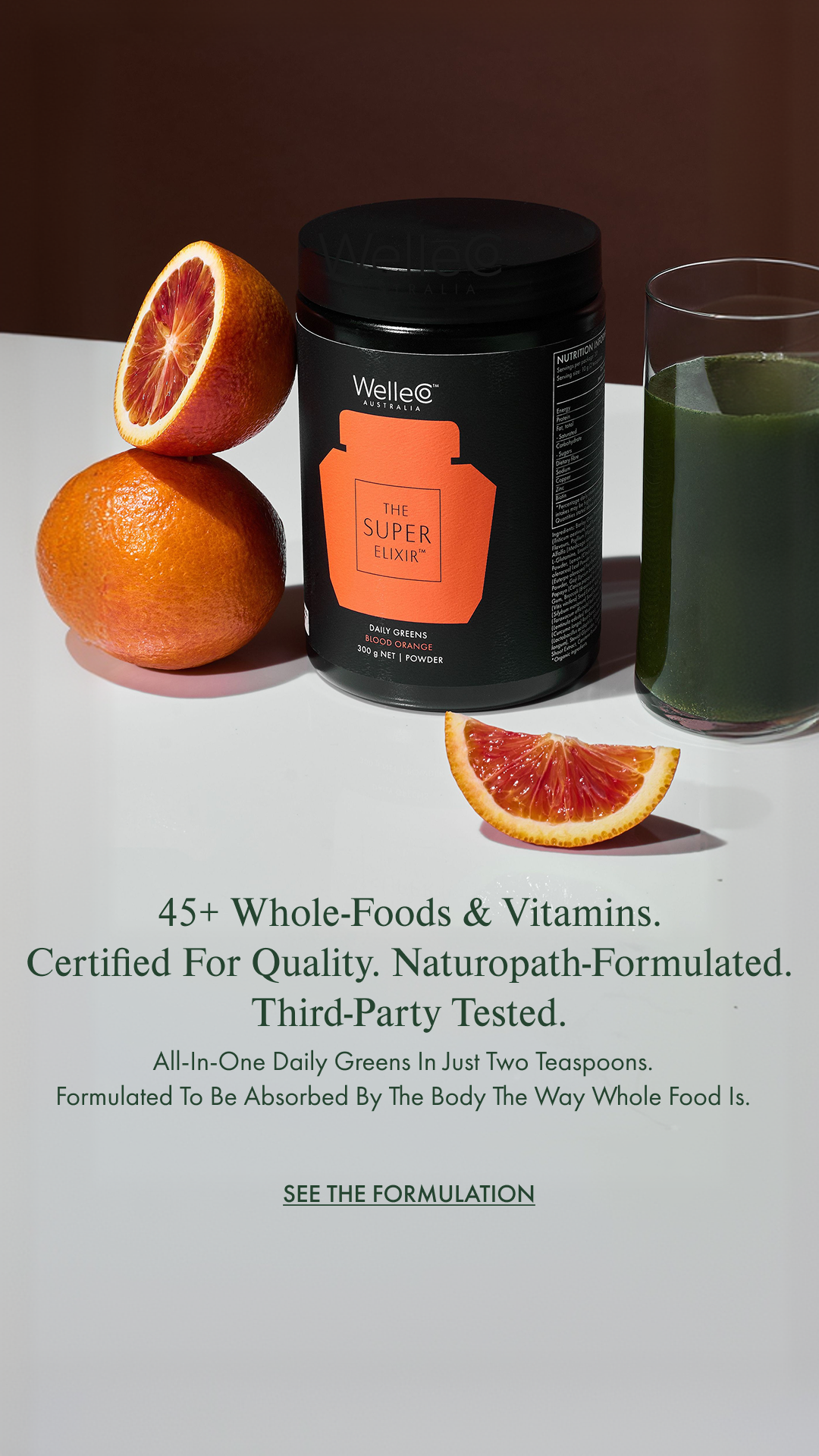 WelleCo Facebook ad