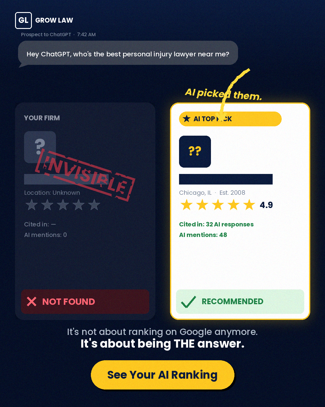 Grow Law Facebook ad