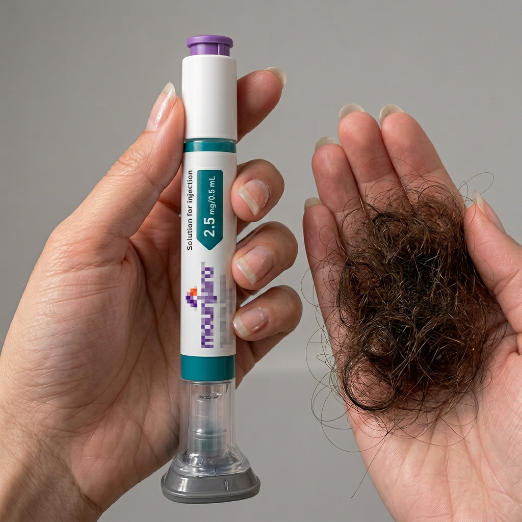 Universidad Maestría Capilar Facebook ad: Mi Ozempic me quitó 19 kilos. También me quitó el cabello…