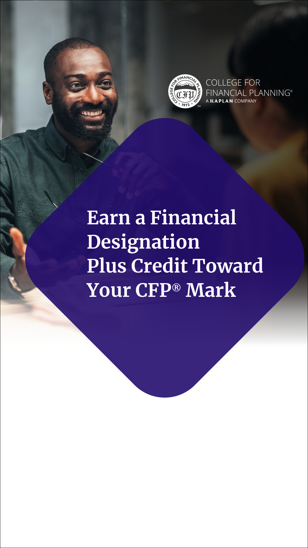 Kaplan Financial Education Facebook ad