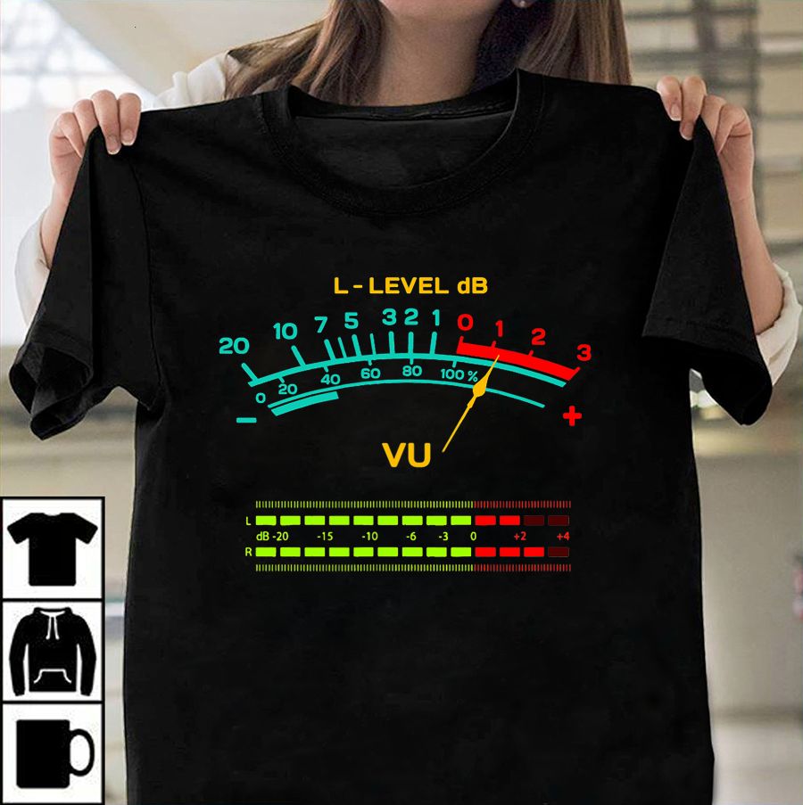 Sound Engineer Facebook ad: Retro VU Meter Vintage HiFi Audio Stereo Music Sound