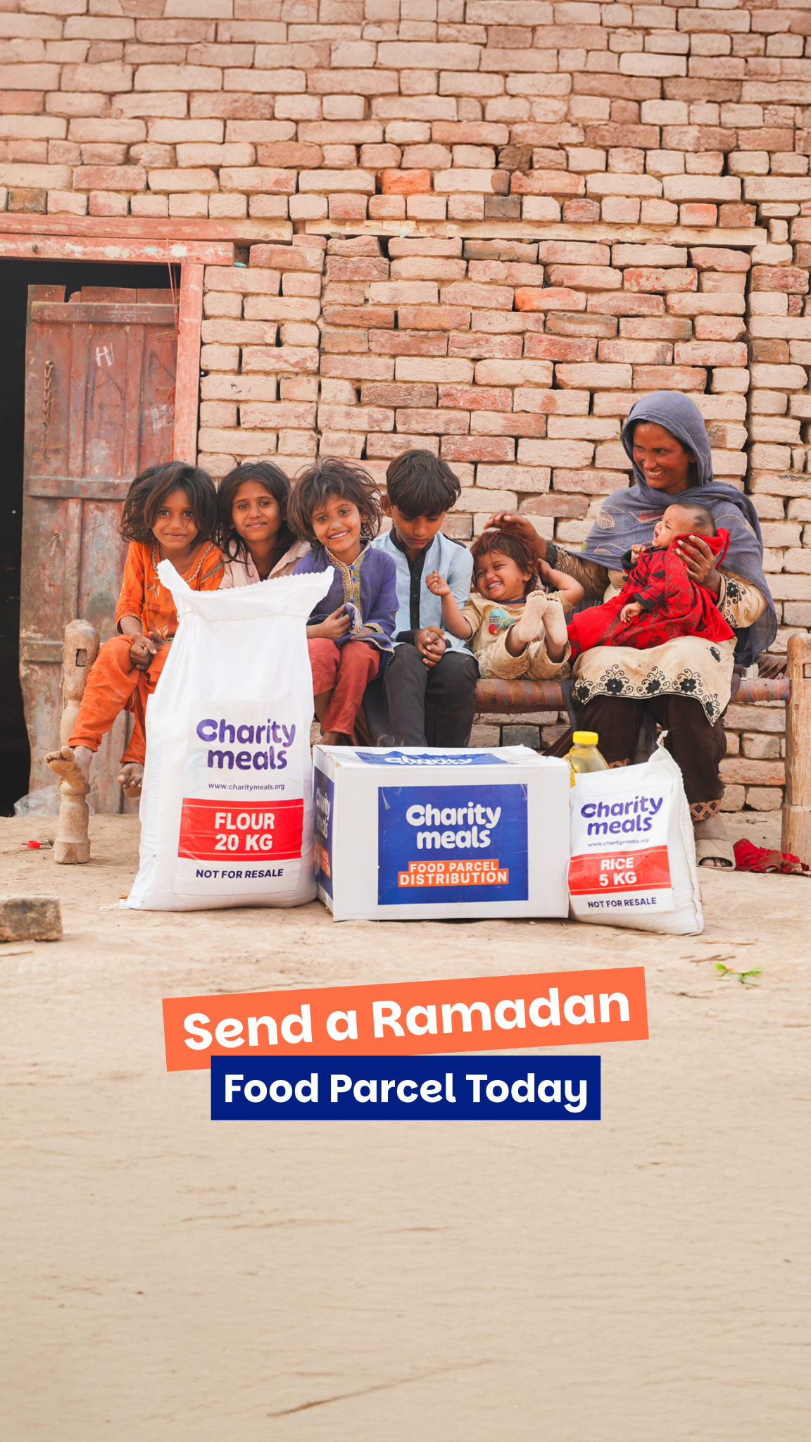 Charity Meals Facebook ad