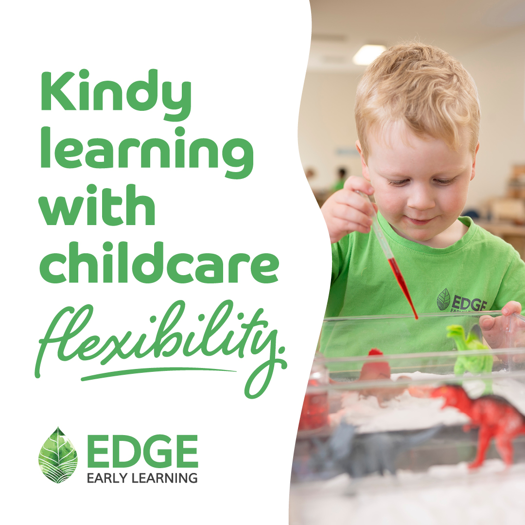 Edge Early Learning Facebook ad: Free Kindy at Edge