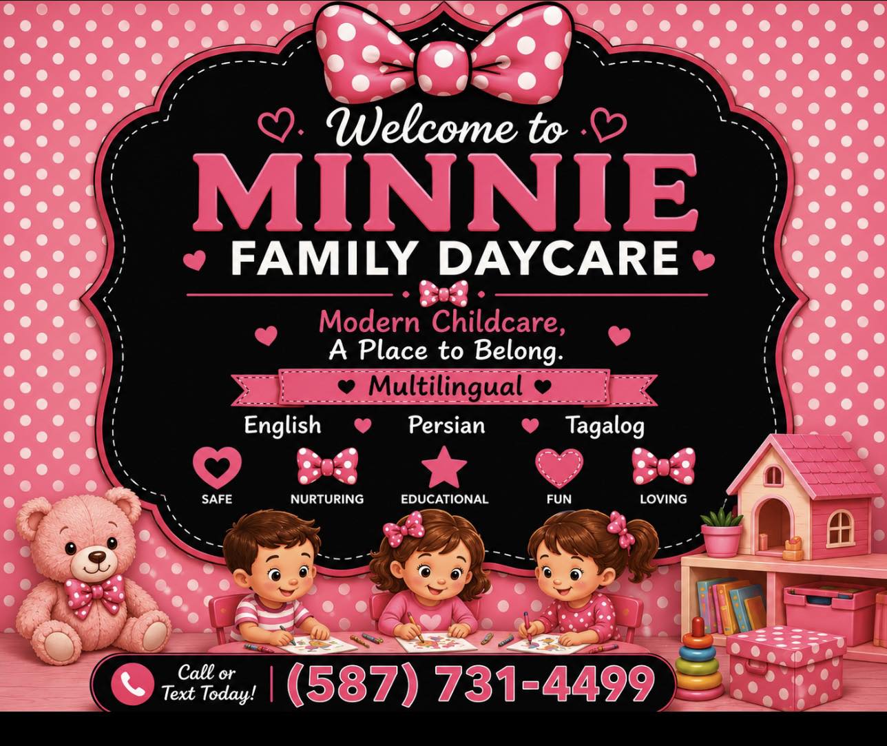 Minnie Family daycare  Facebook ad