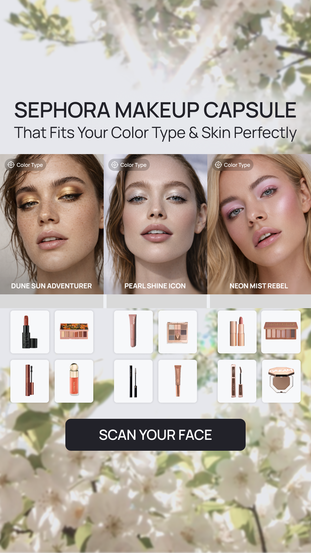 Beauty Transformation Program Facebook ad