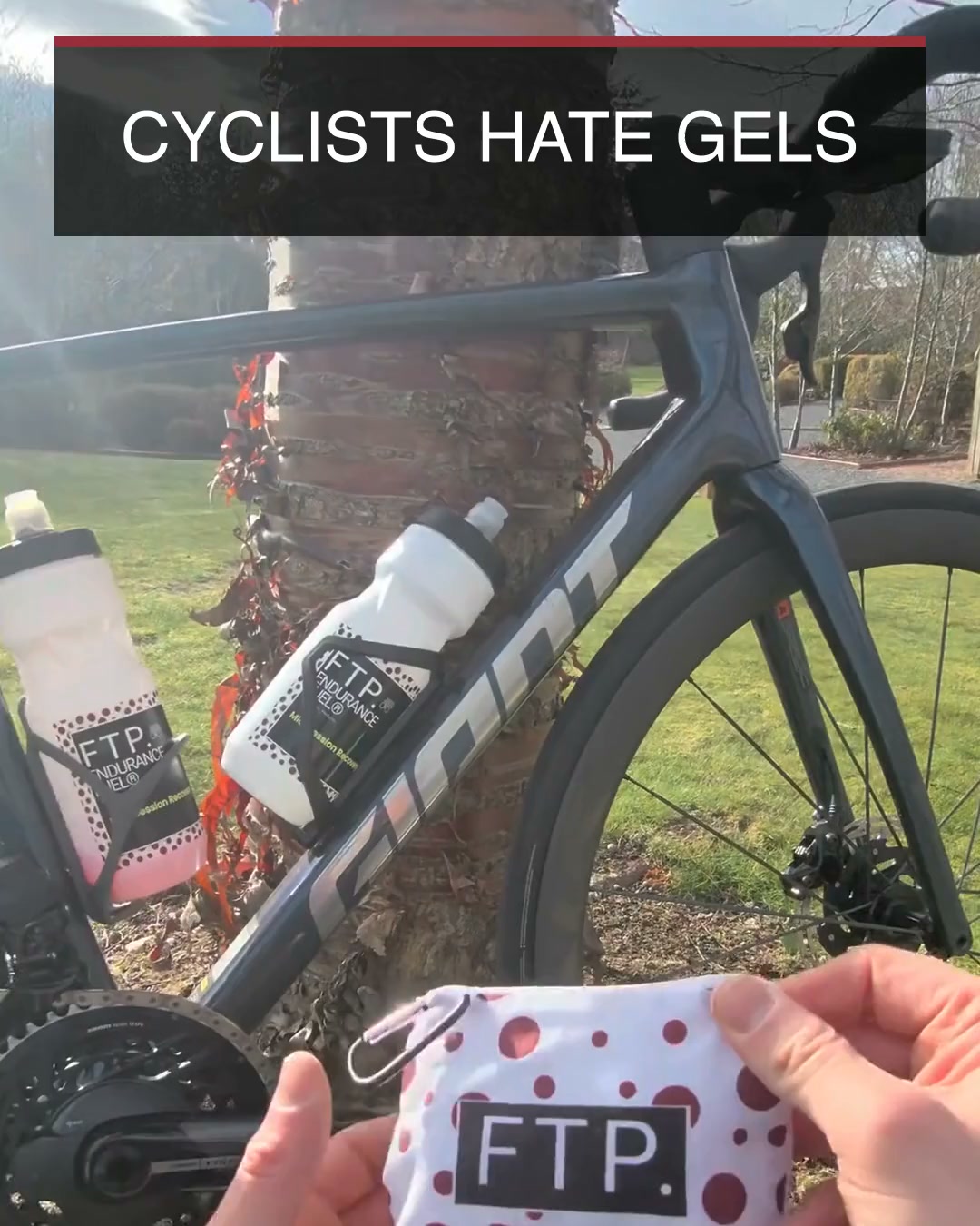 FTP Endurance Fuel Facebook ad: Zip. Ride On.