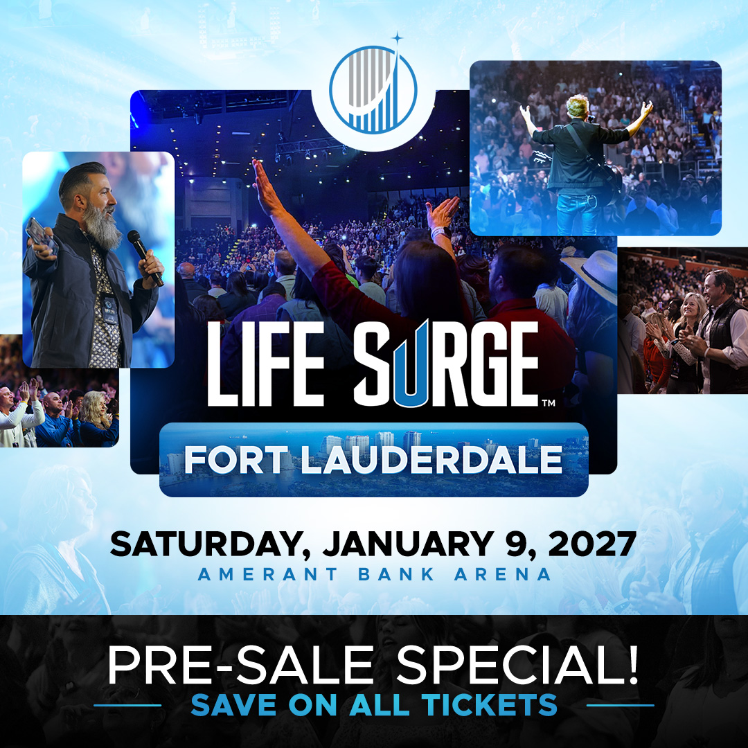 LIFE SURGE Facebook ad: Presale Starts Now!