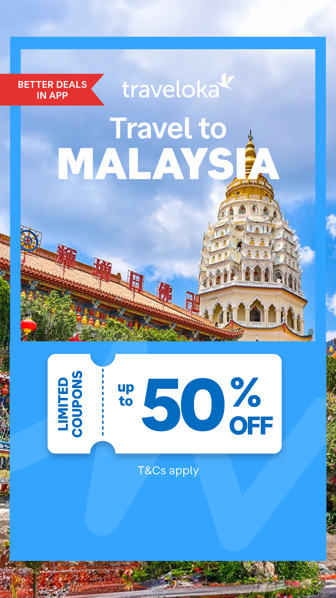 Traveloka Malaysia Facebook ad