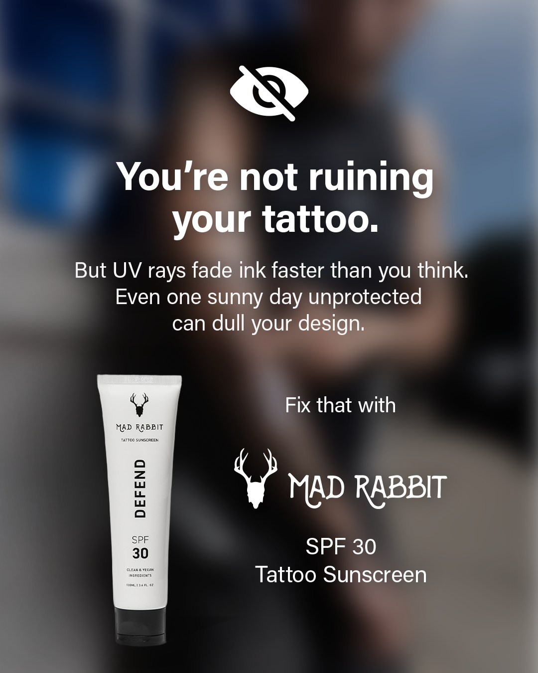 Mad Rabbit Tattoo Facebook ad