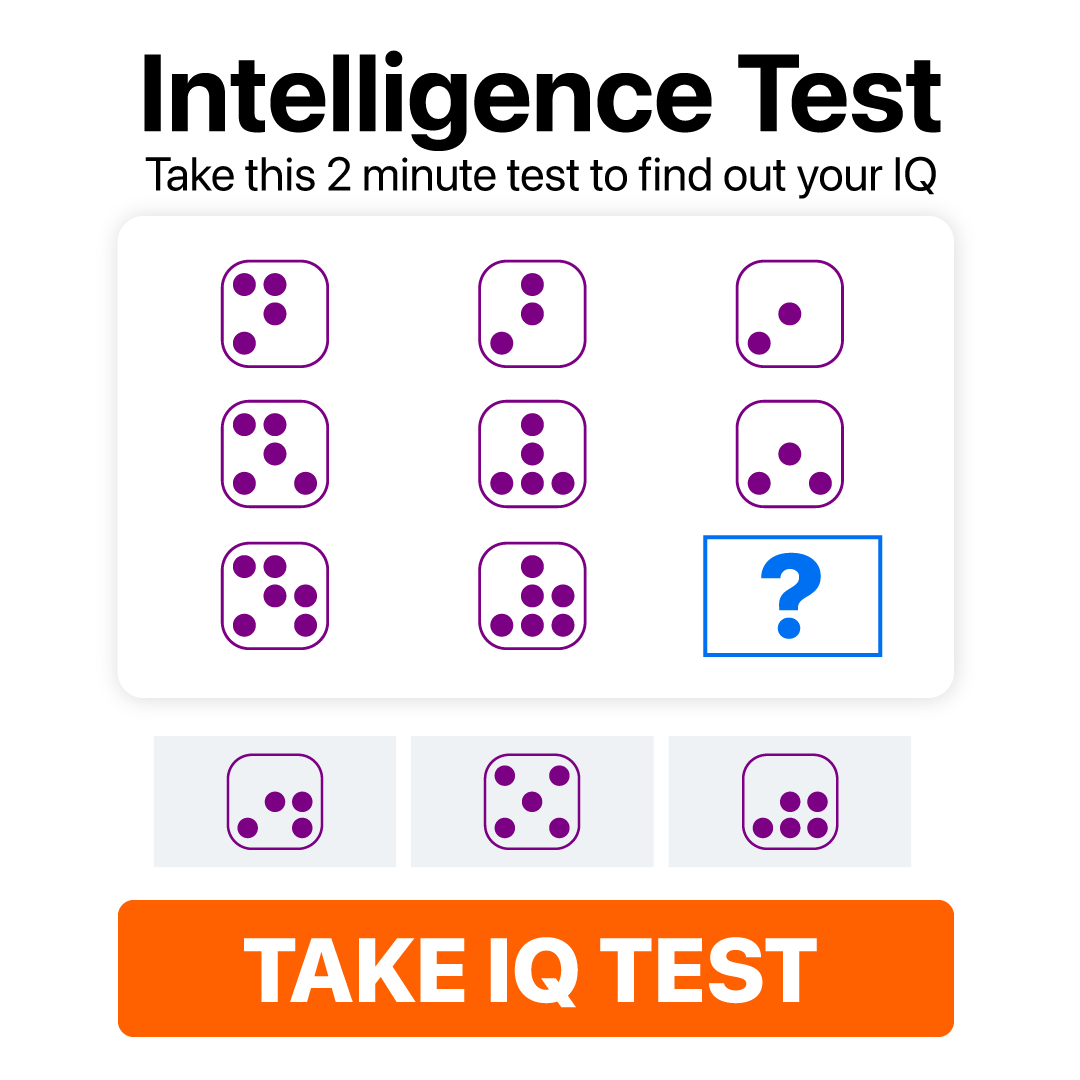My IQ Facebook ad