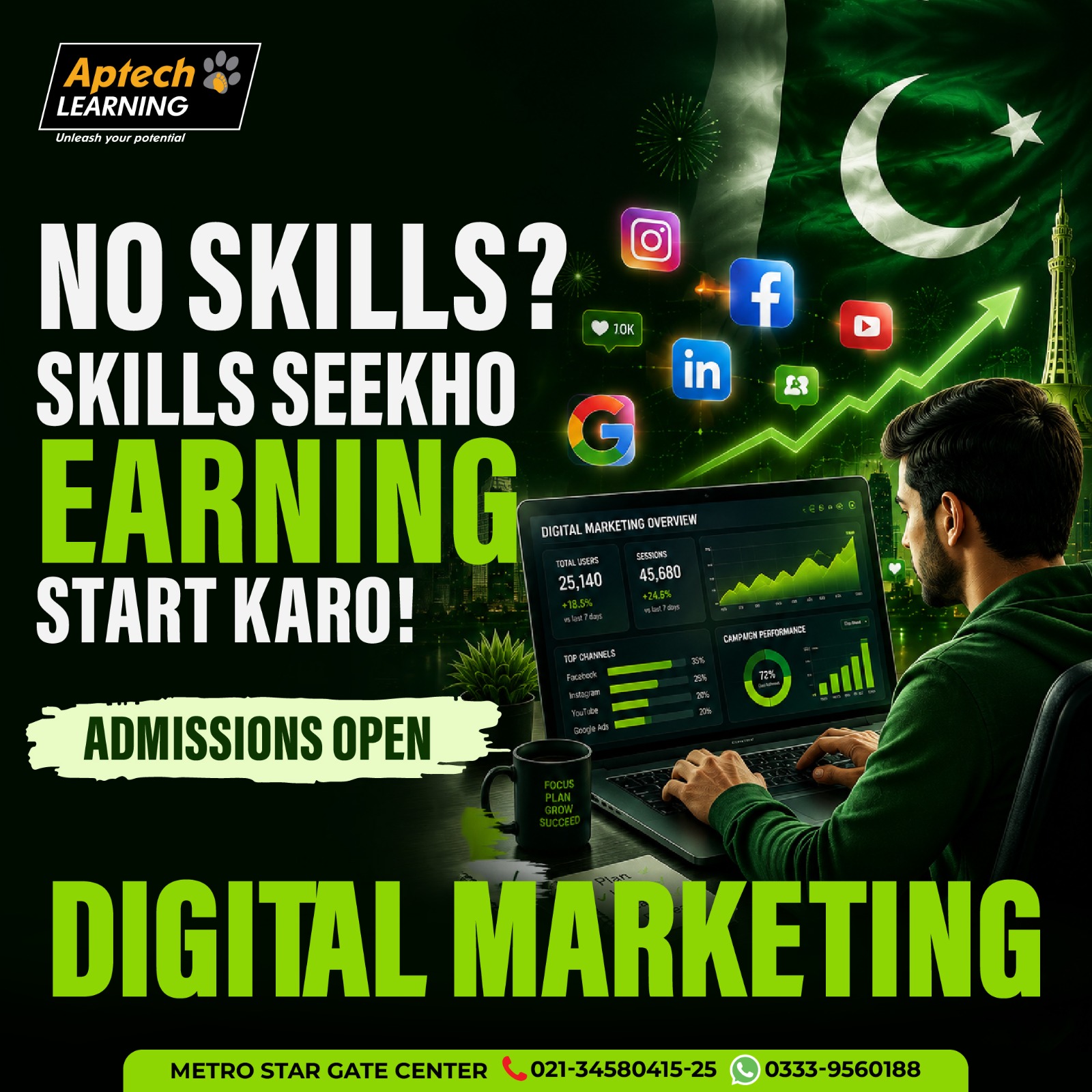 Aptech Metro Star Gate Facebook ad