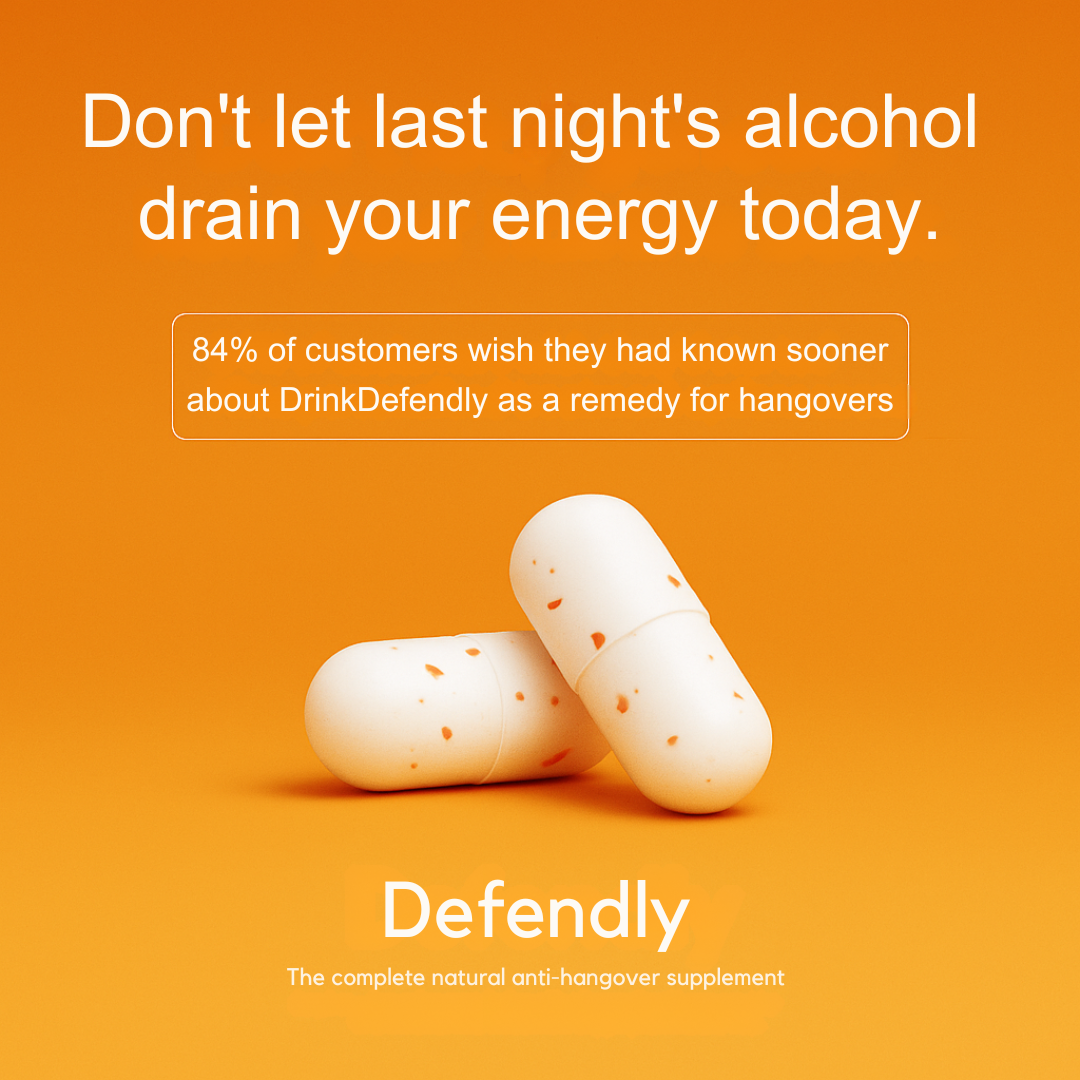 DrinkDefendly Facebook ad from May 6, 2025